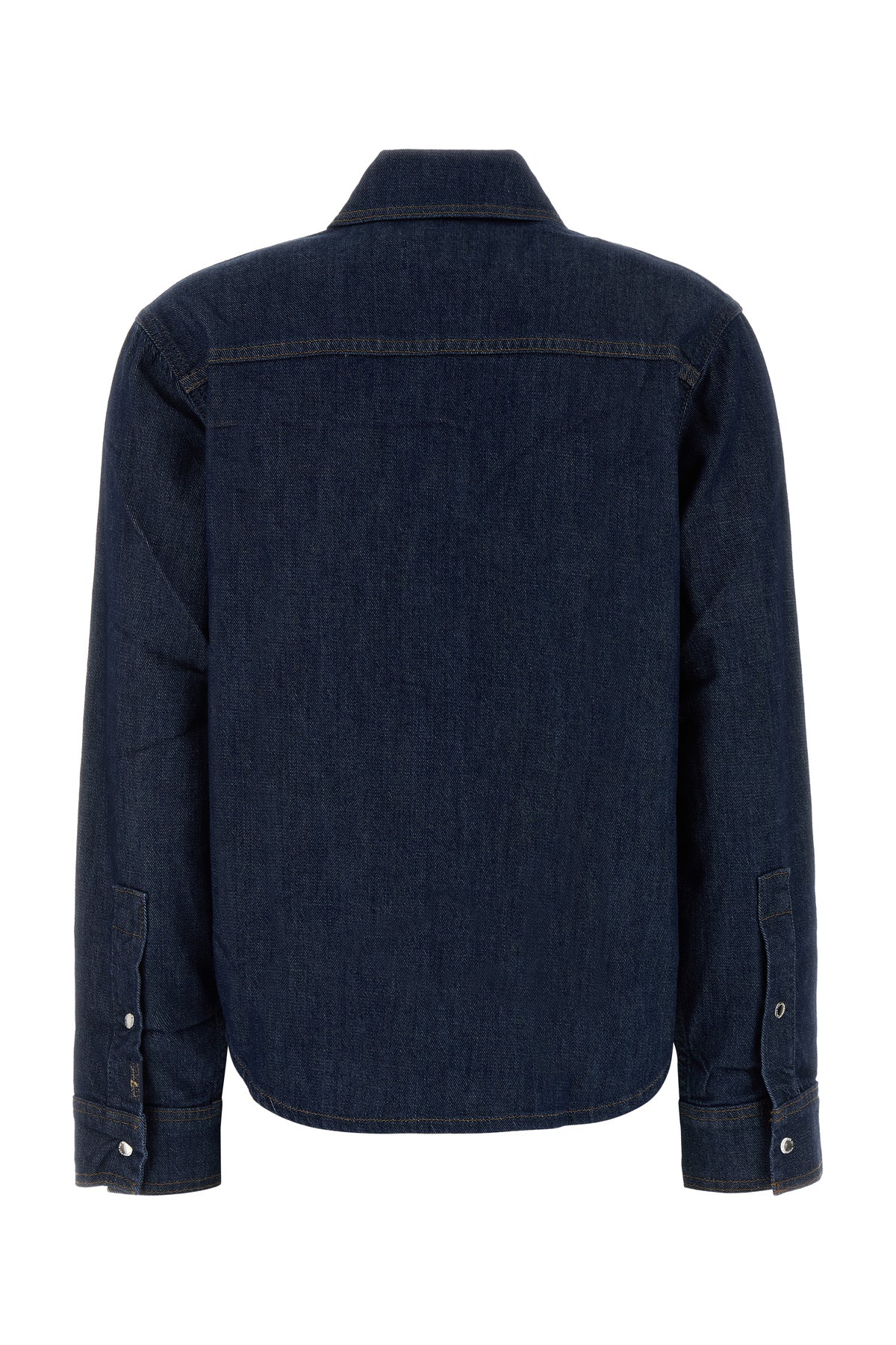 SEVEN FOR ALL MANKIND Camicia in denim stretch, view 2