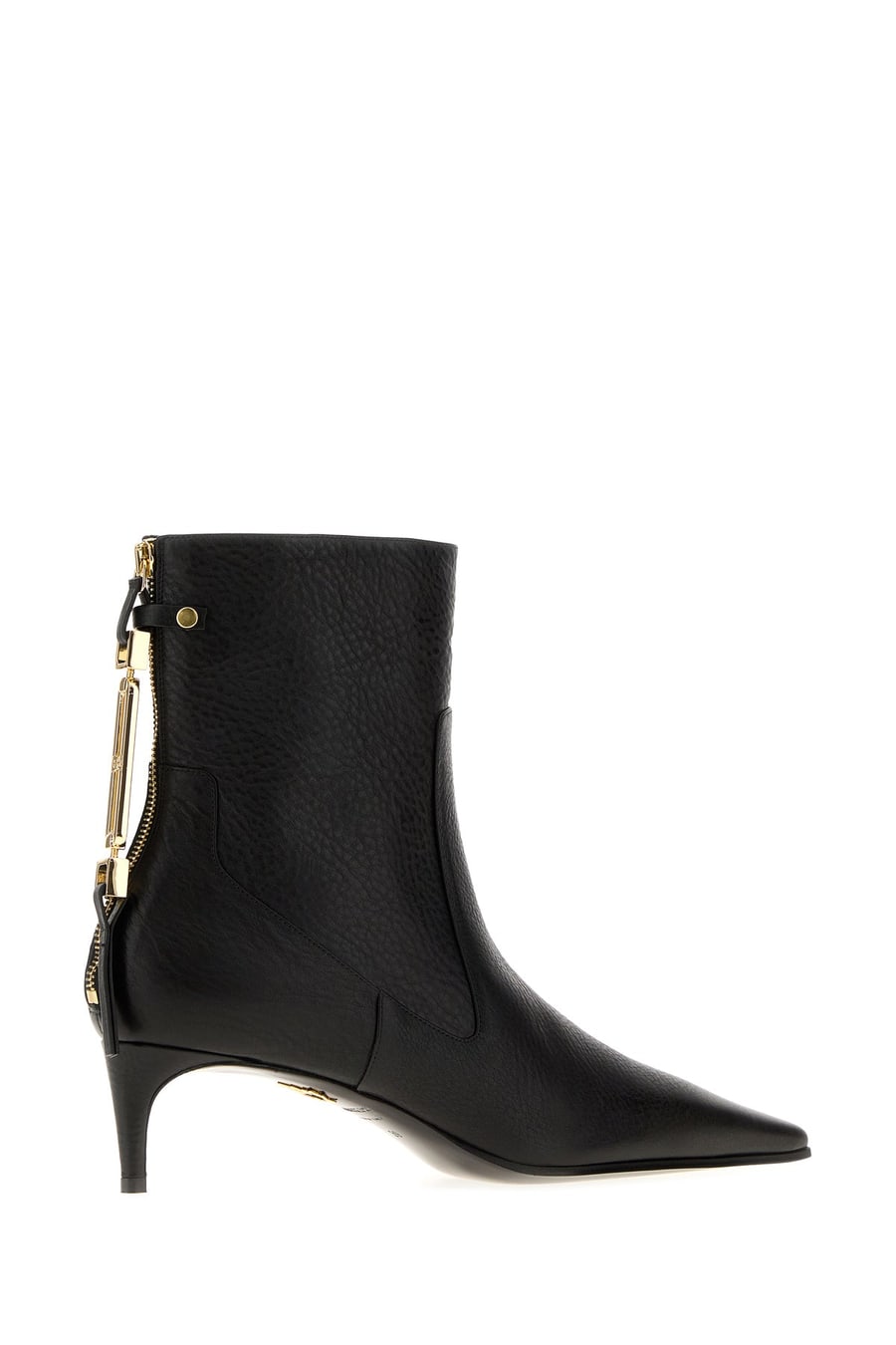 Dsquared2 Stivaletti in pelle nera, view 3