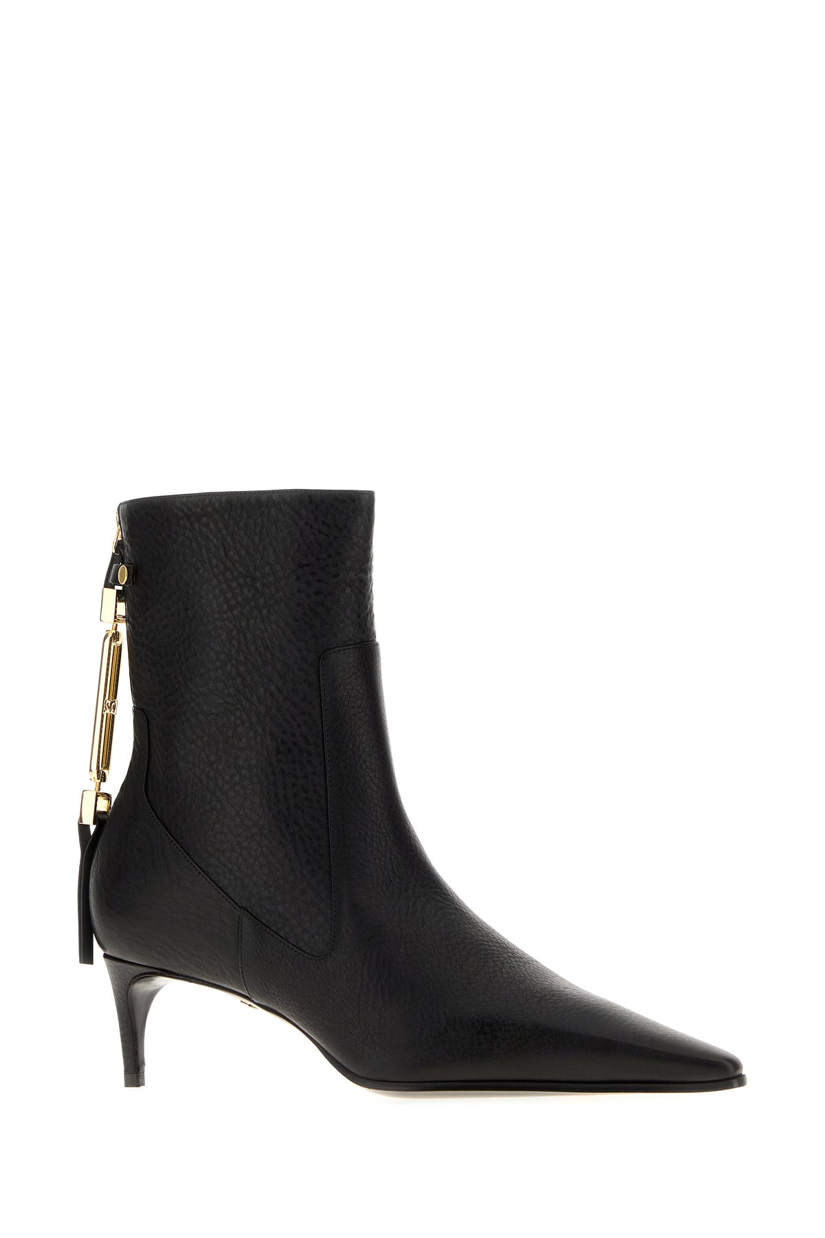 Dsquared2 Stivaletti in pelle nera, view 2