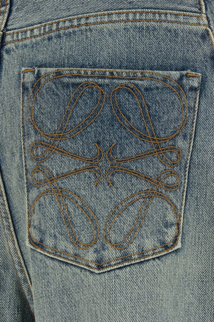 Loewe Jeans dalla gamba ampia in denim, view 3