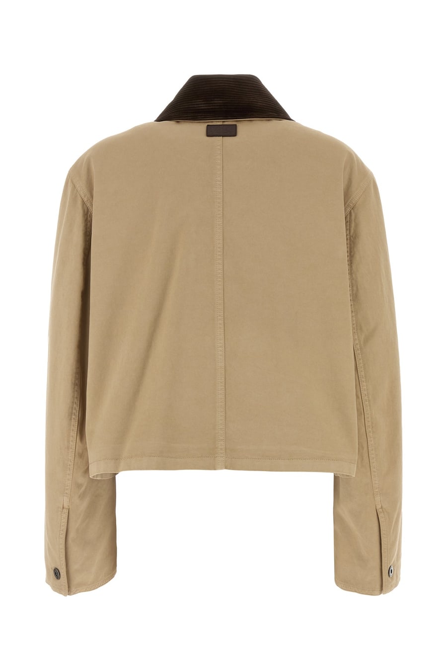 Loewe Parka in cotone beige, view 2