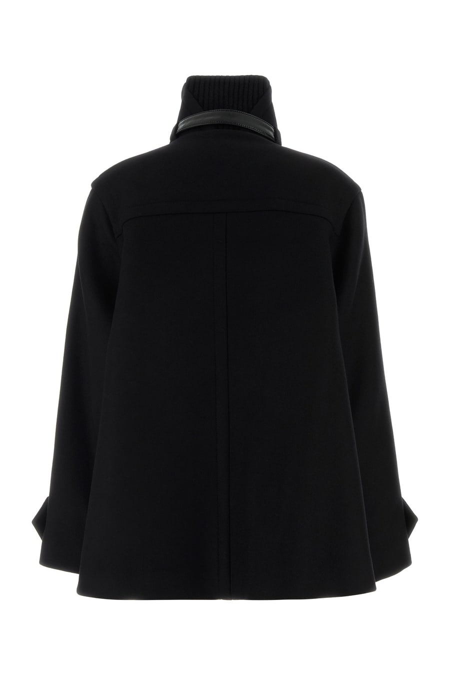 LANVIN Cappotto in lana nera, view 2