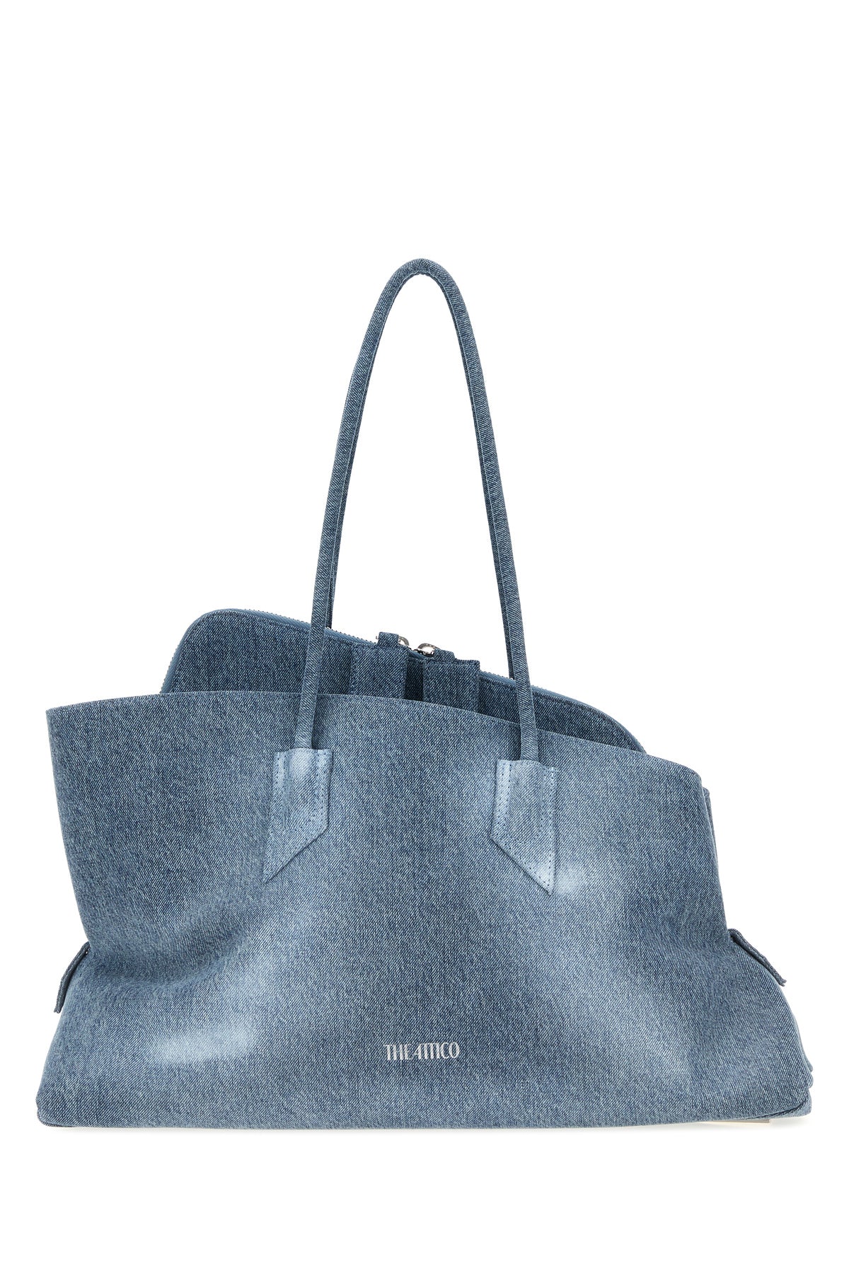 The Attico Borsa a spalla La Passeggiata media in denim