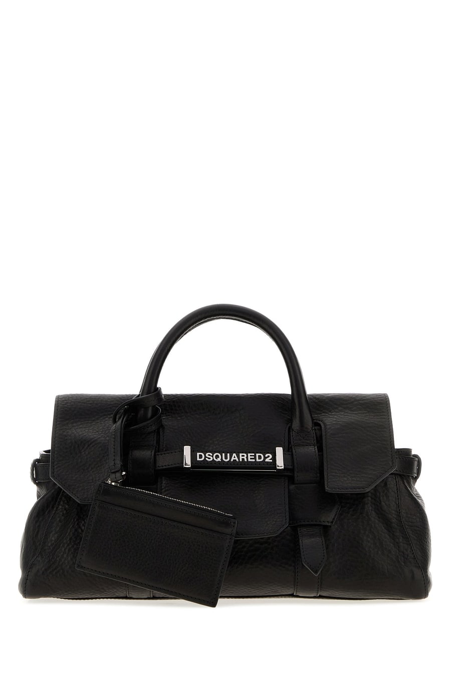 Dsquared2 Borsa a mano in pelle nera