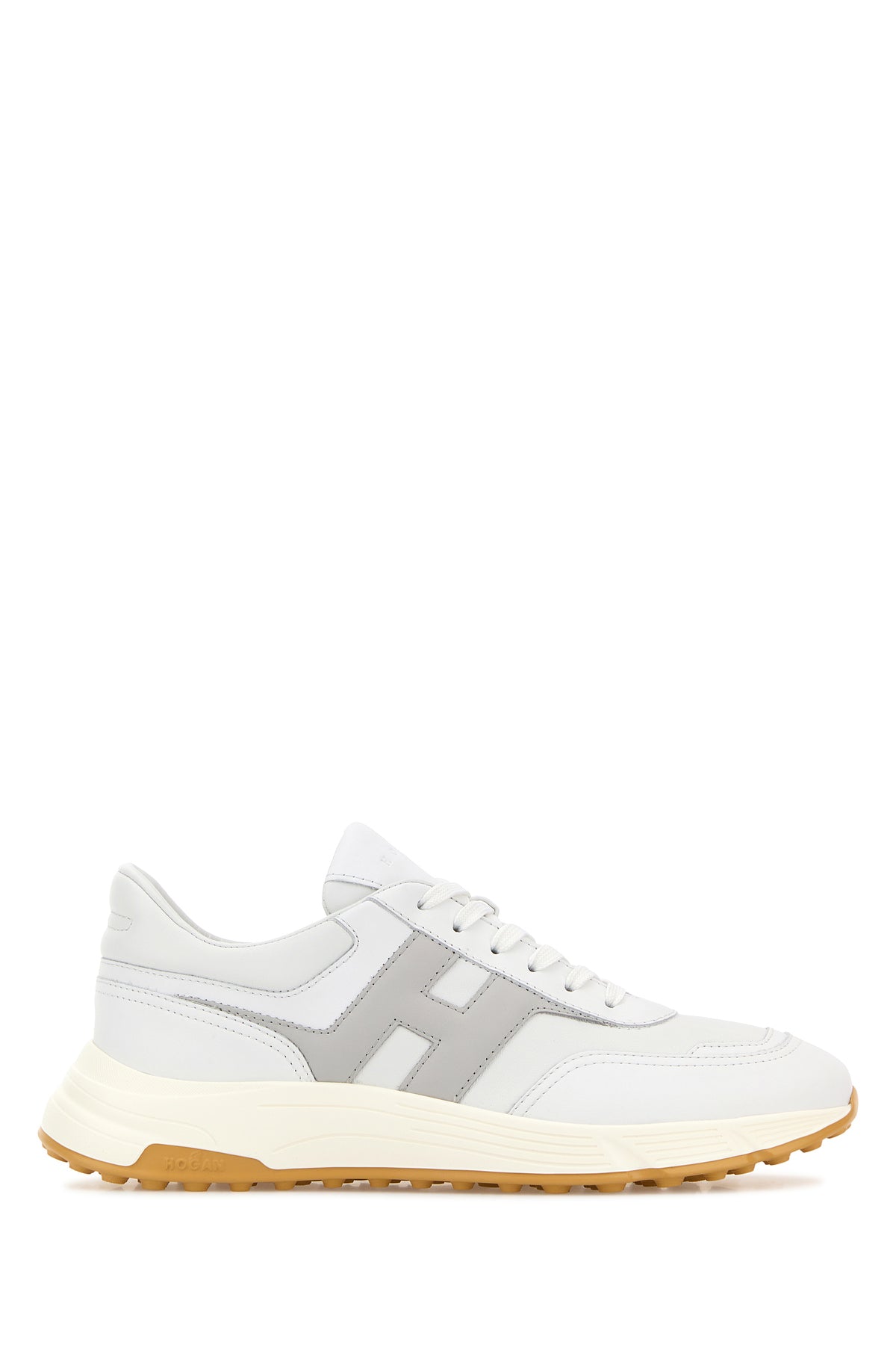 Hogan Sneakers Hyperlight in pelle bianca