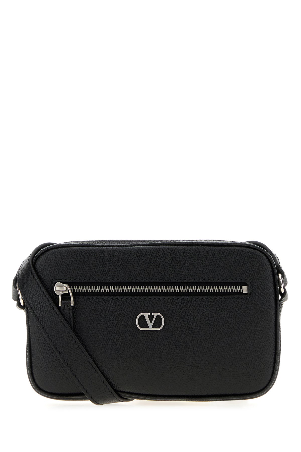 Valentino Garavani Borsa a tracolla VLogo Signature in pelle nera