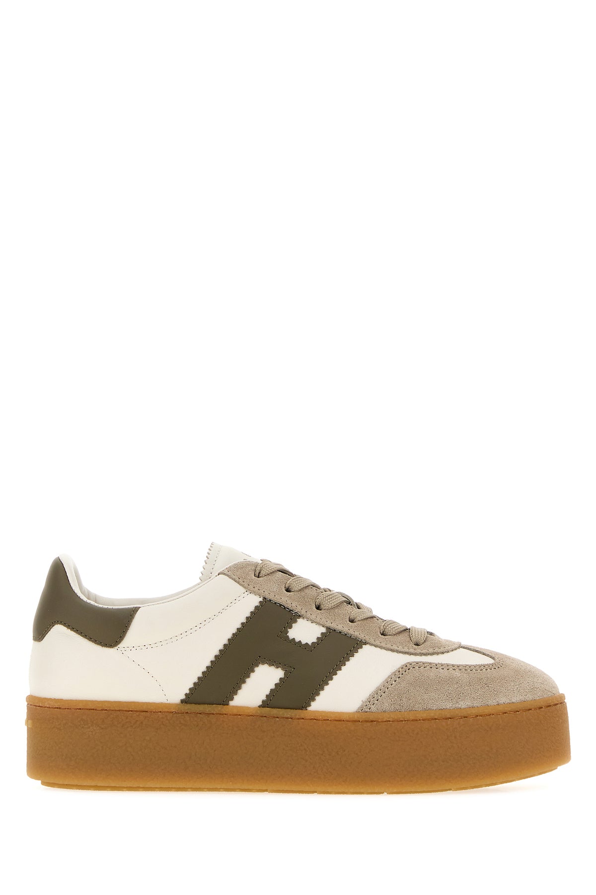 Hogan Sneakers H698 multicolor in pelle e pelle scamosciata