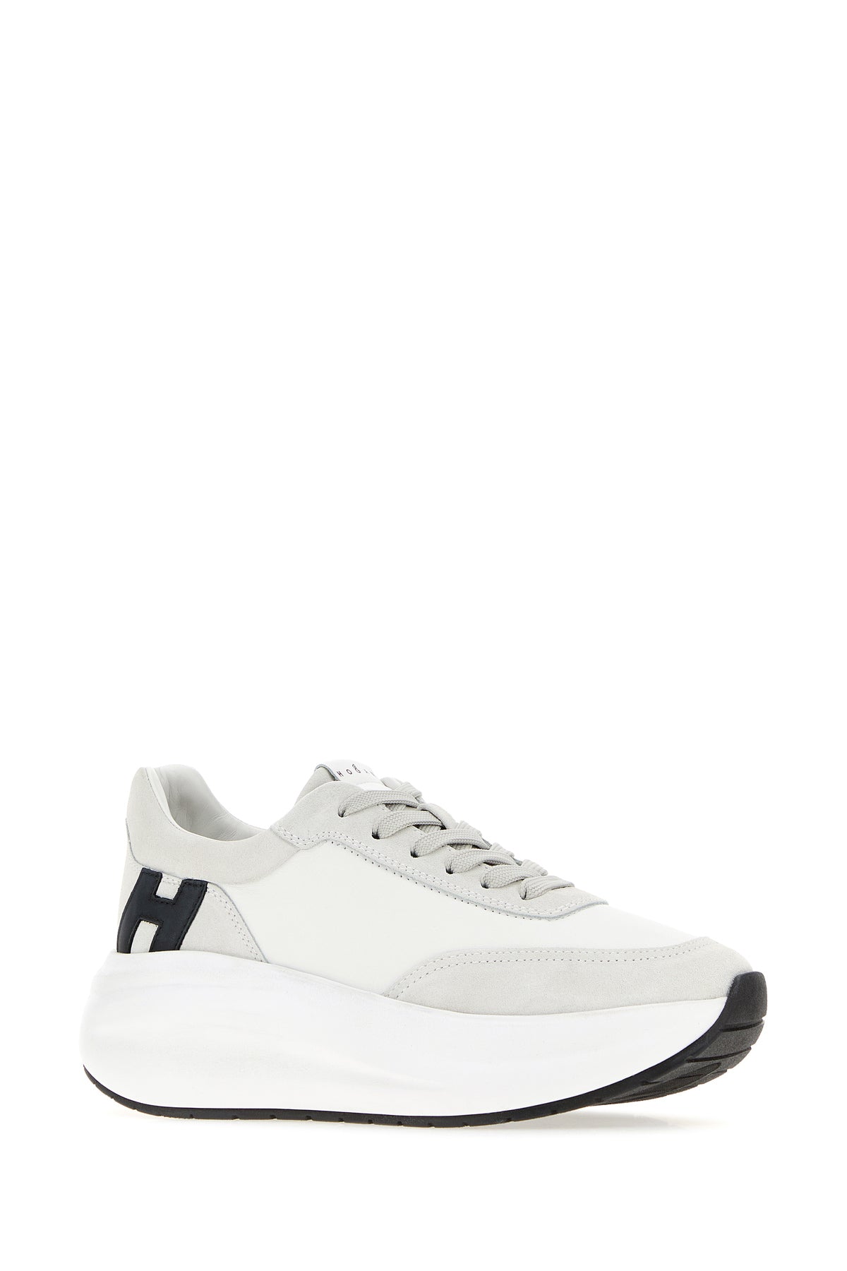 Hogan Sneakers Maxi I Active bicolor in pelle e pelle scamosciata, view 2
