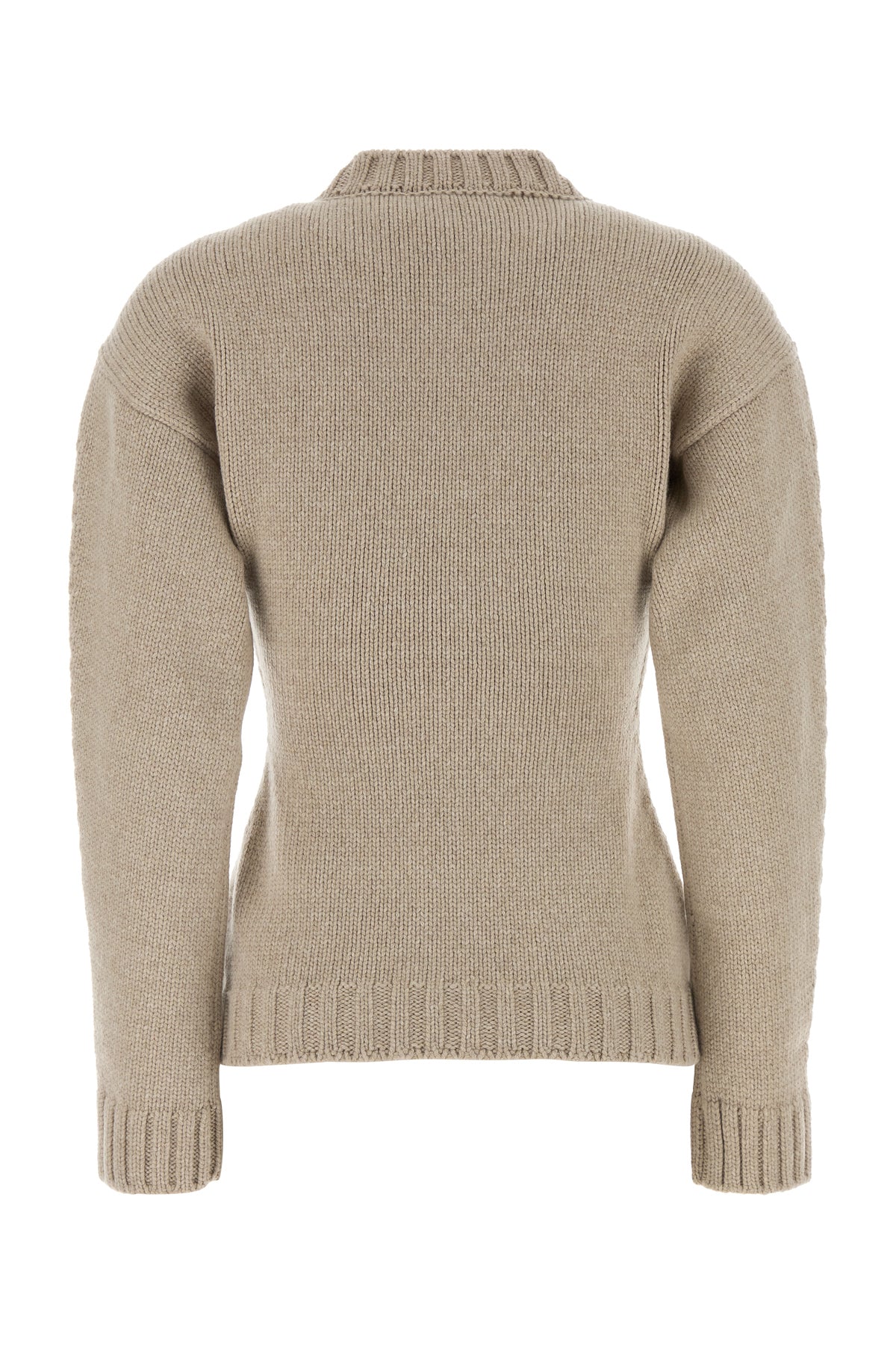 Jil Sander Maglione in cashmere sabbia, view 2