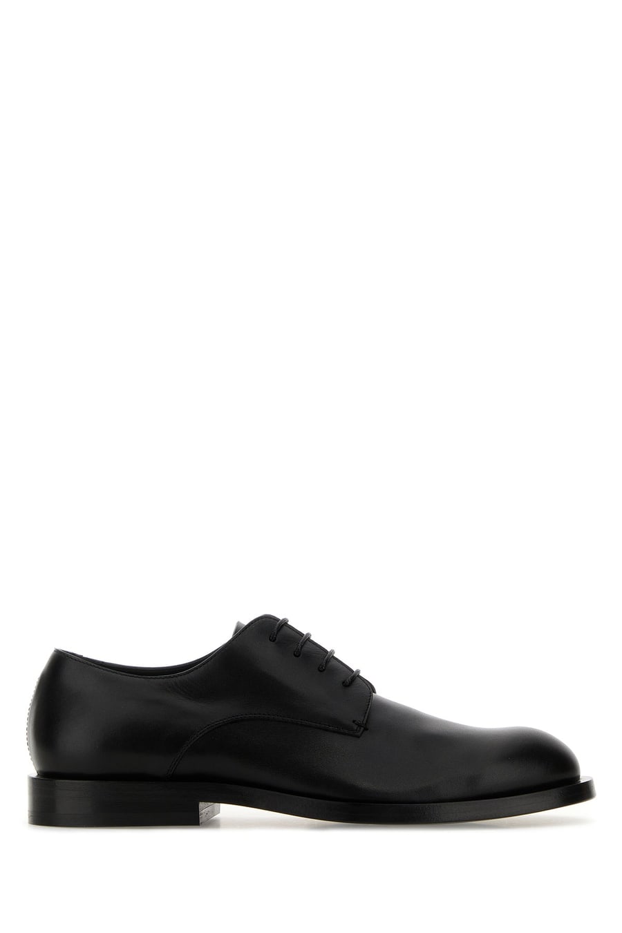 Jil Sander Scarpe stringate in pelle nera