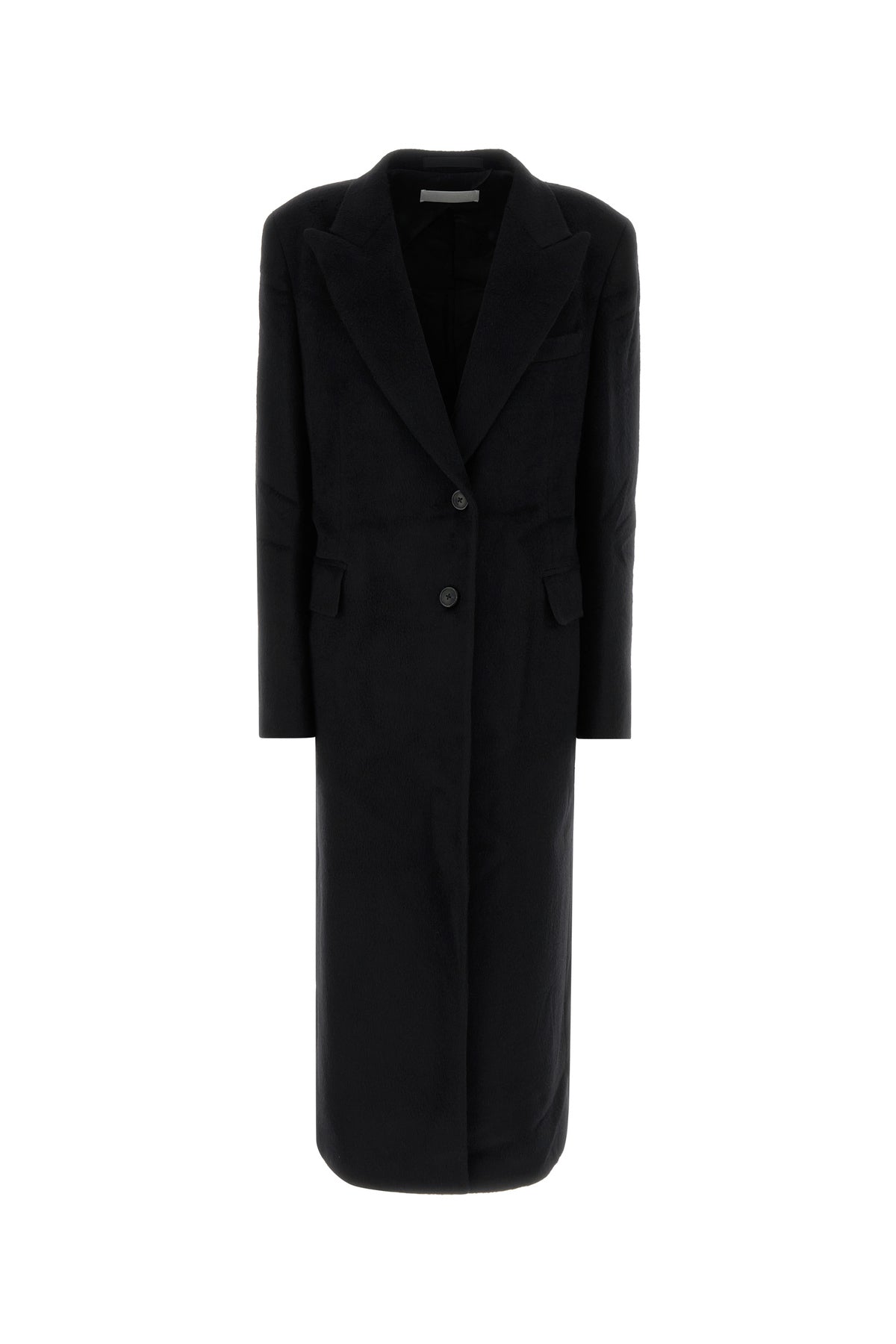 Our Legacy Cappotto in misto lana nera