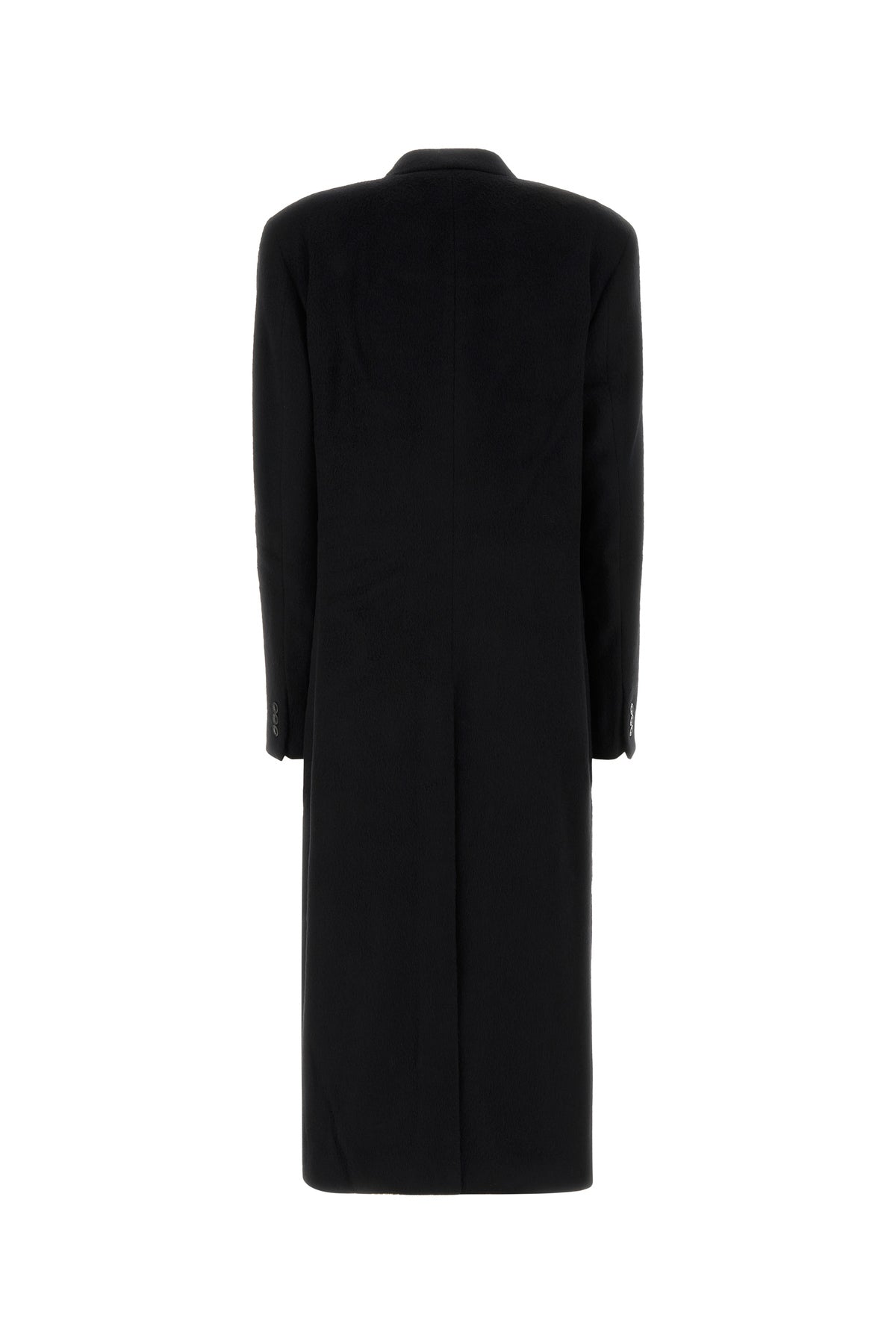Our Legacy Cappotto in misto lana nera, view 2