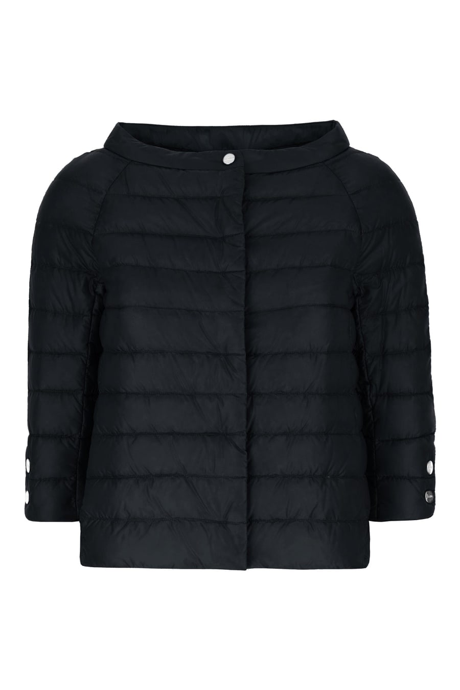 Herno Piumino in nylon blu navy, view 2
