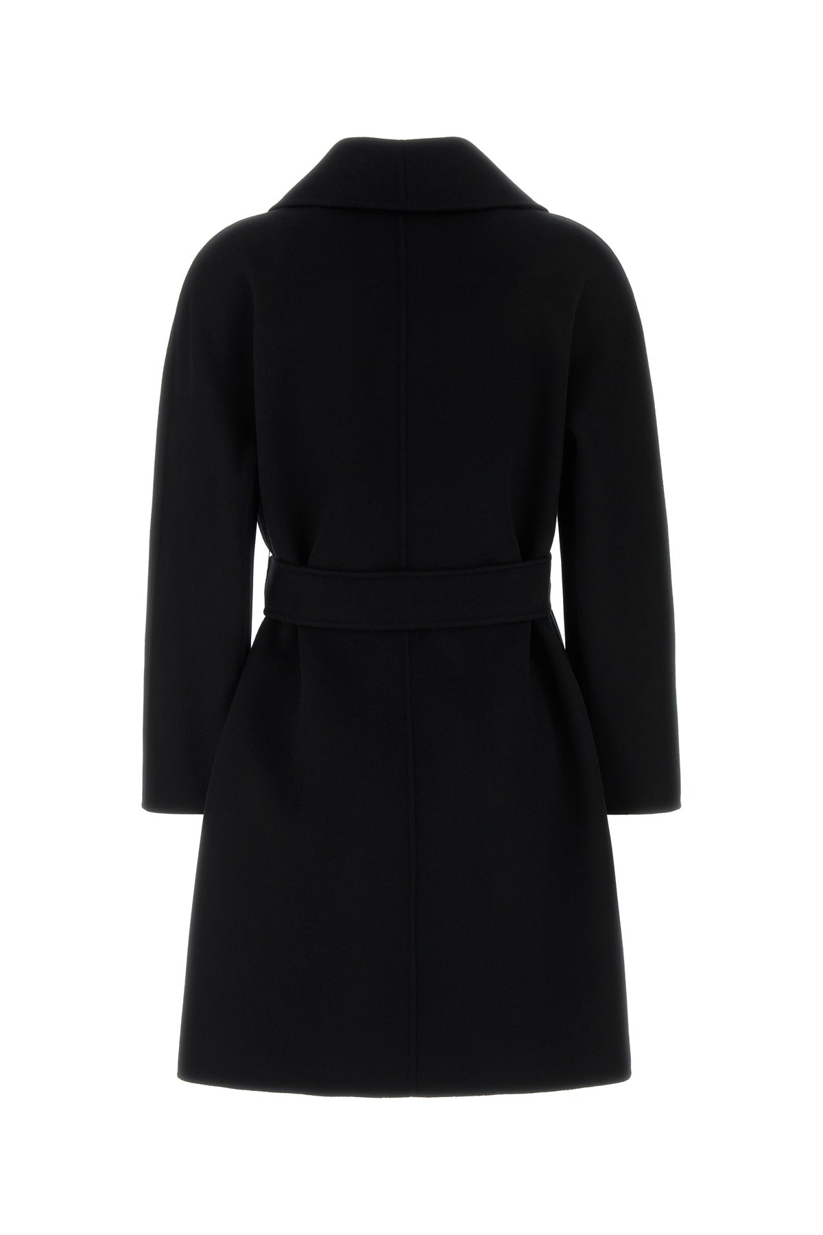 Max Mara Cappotto Estremo in misto lana nera, view 2