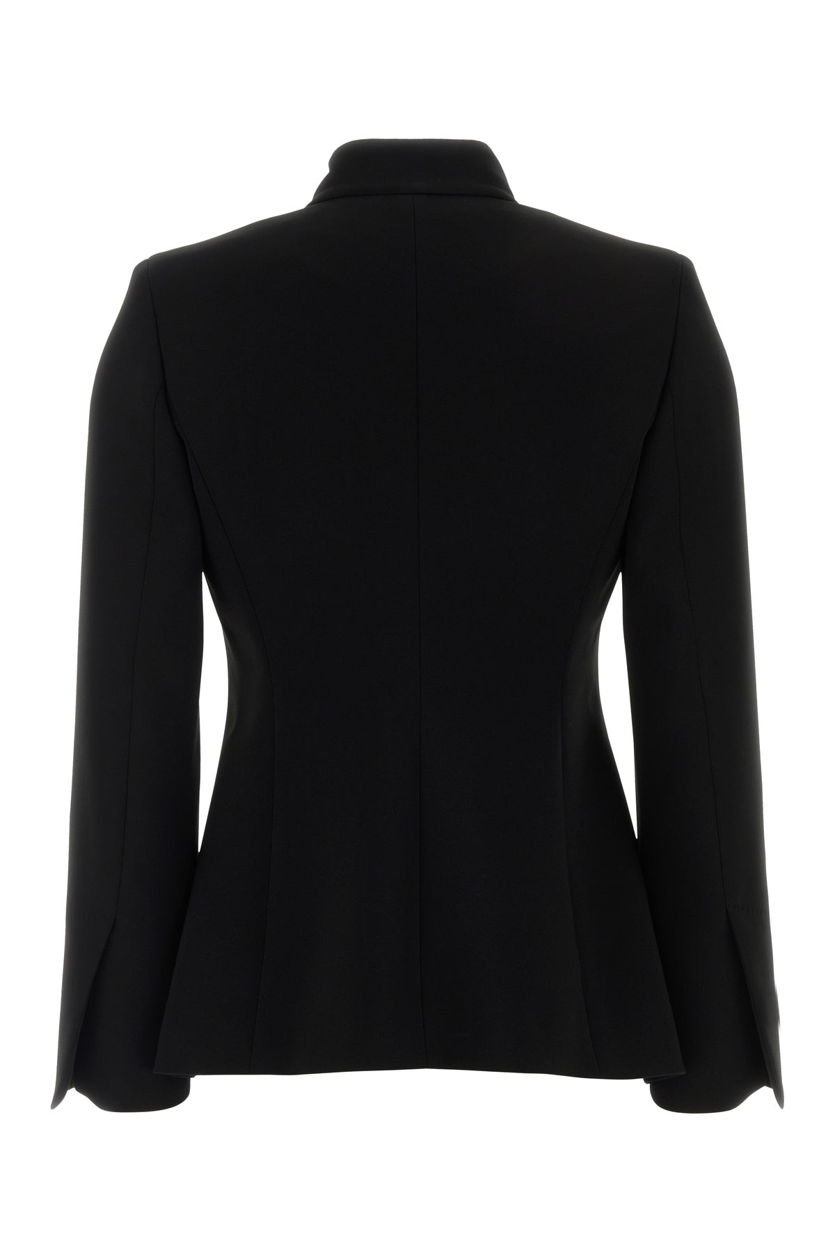 Max Mara Giacca Palo in crepe nero, view 2