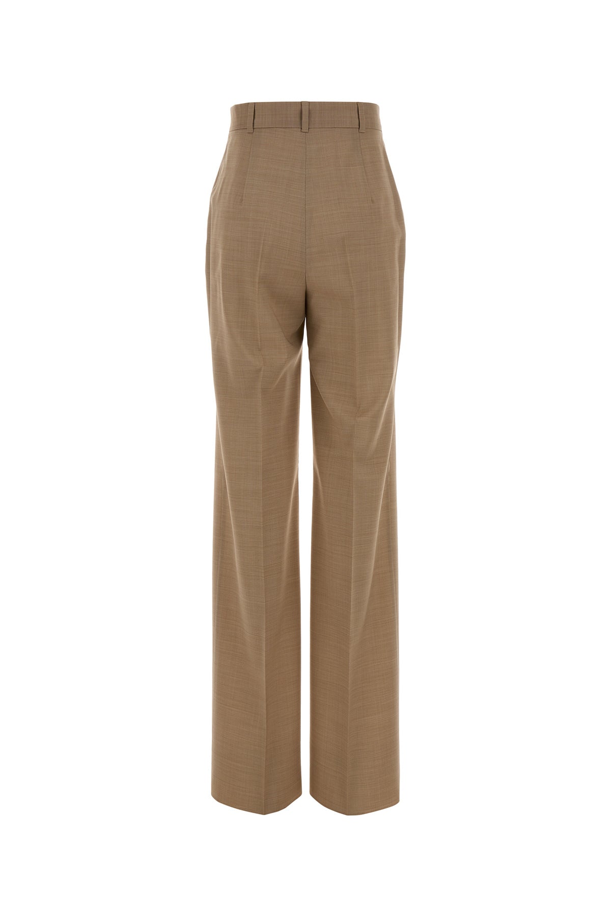 Max Mara Pantalone Cambusa in lana beige, view 2