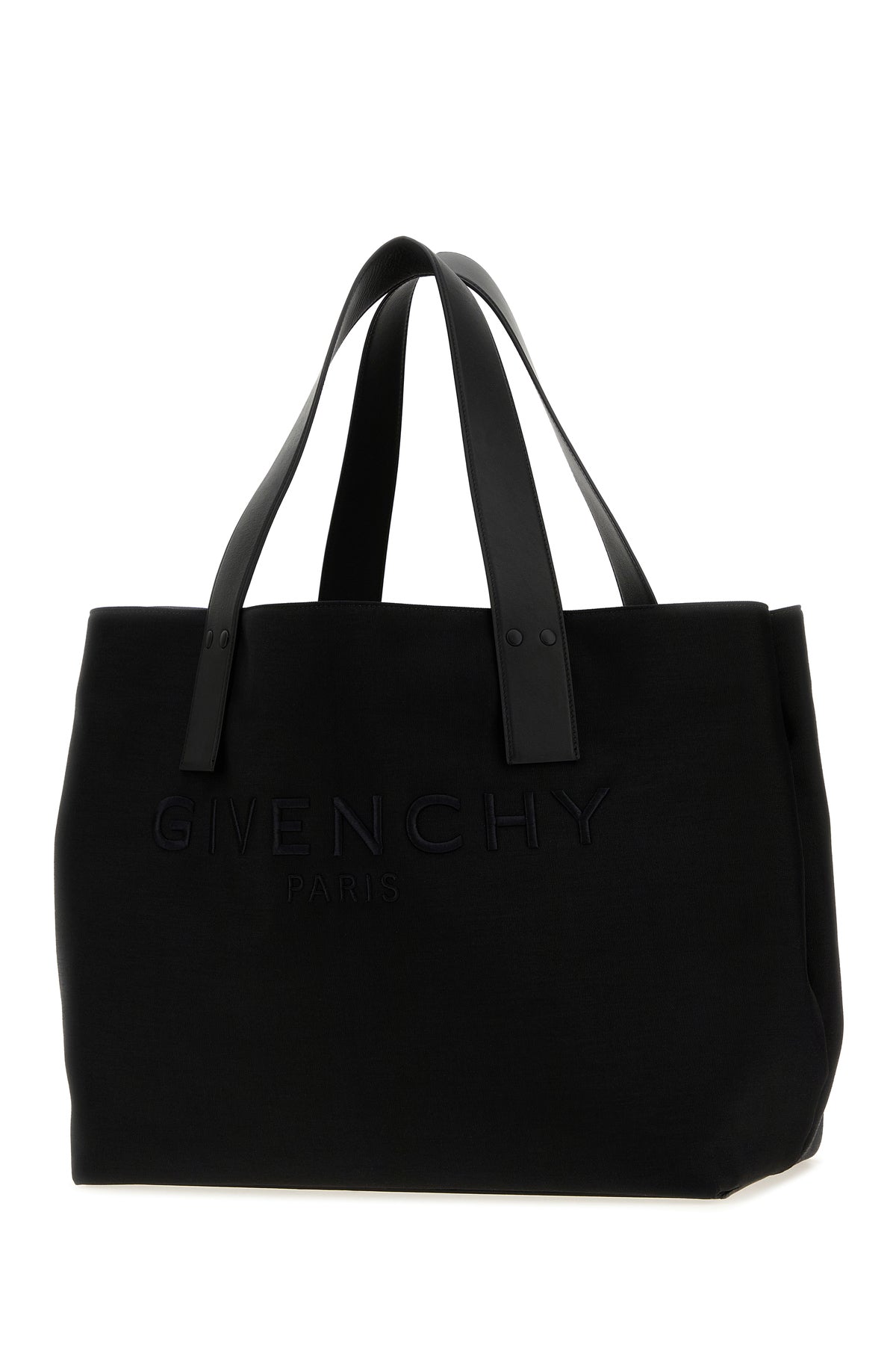 Givenchy Borsa shopping Givenchy Cargo in tela nera, view 2