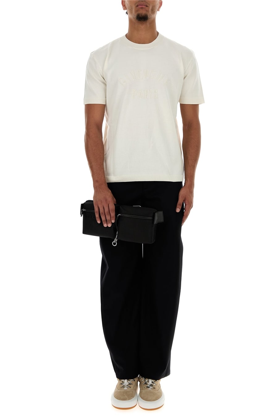 Givenchy Marsupio Givenchy Cargo in tela nera, view 5