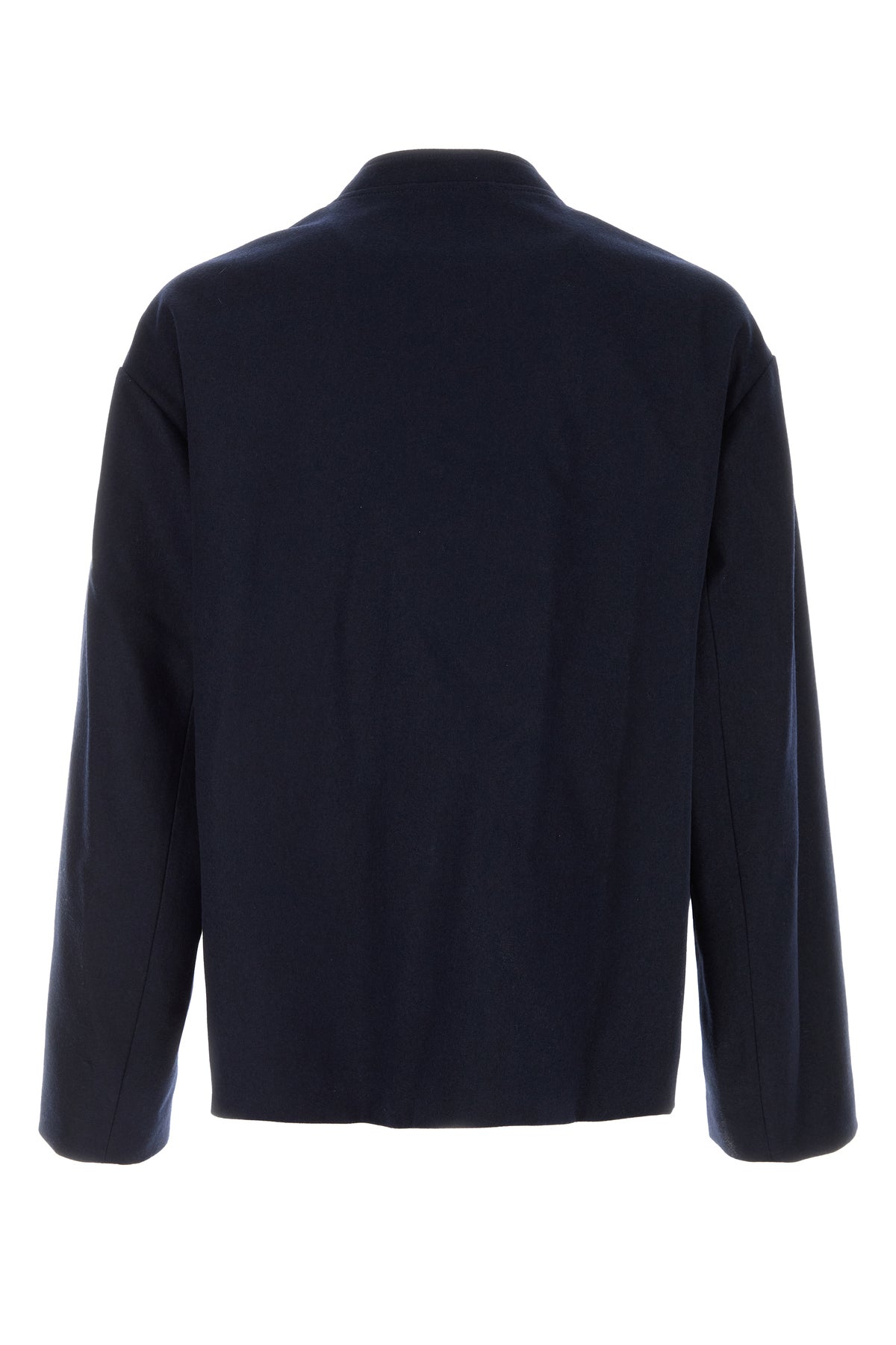 Jil Sander Giacca in lana blu notte, view 2