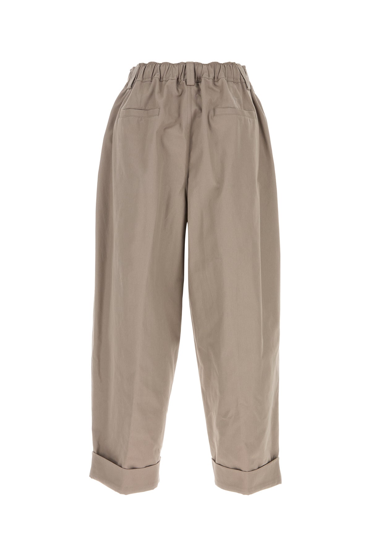 Marni Pantalone in tela cappuccino, view 2