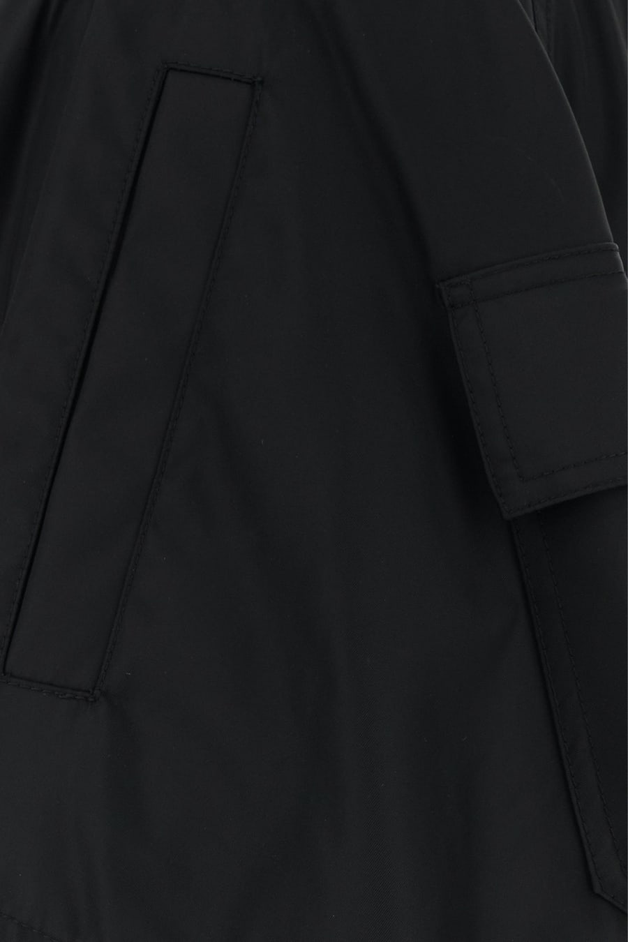 Prada Gonna in Re-Nylon nero, view 3