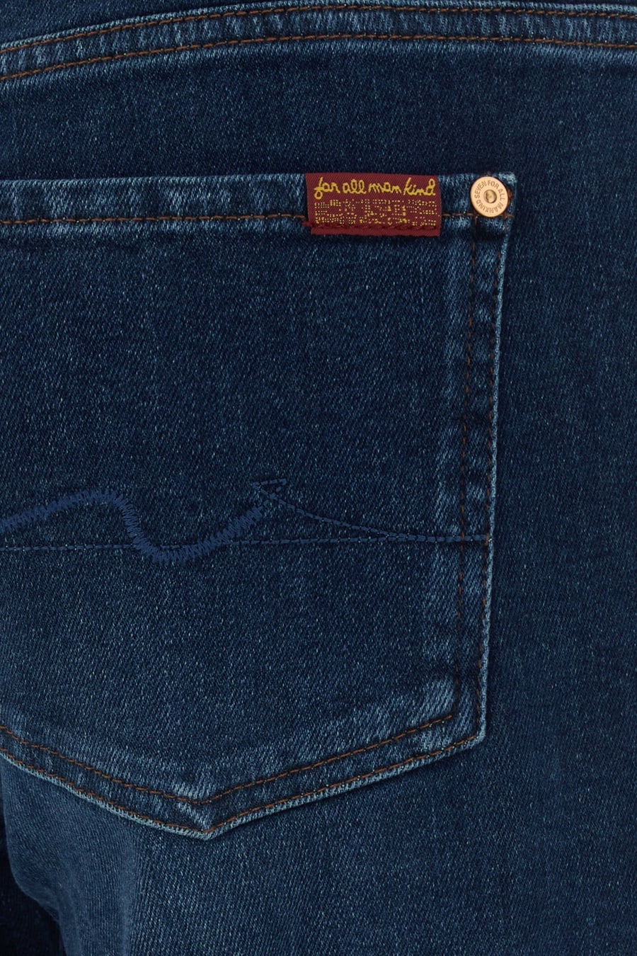 SEVEN FOR ALL MANKIND Jeans The Slim in denim stretch blu, view 3