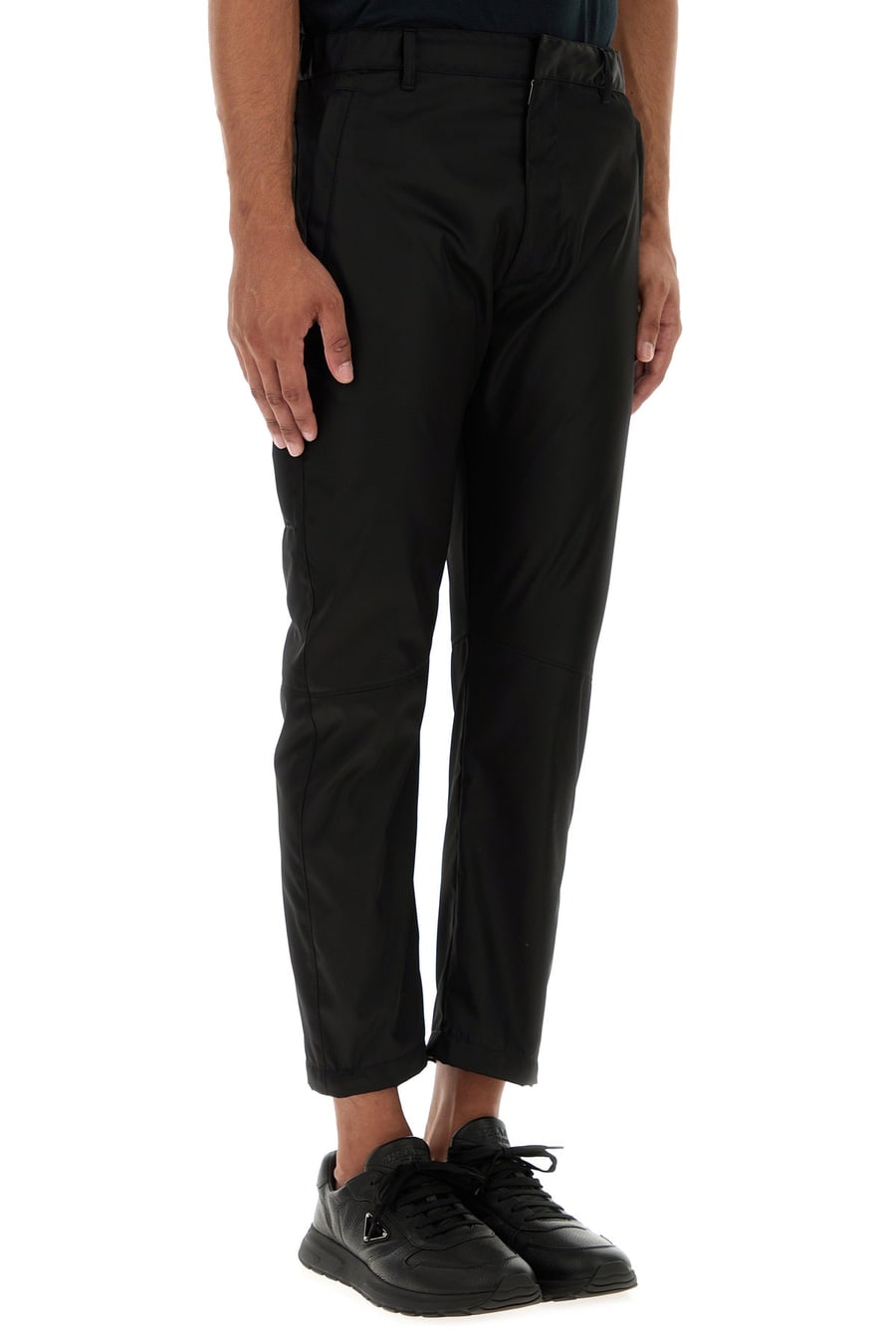 Prada Pantalone in Re-Nylon nero, view 3