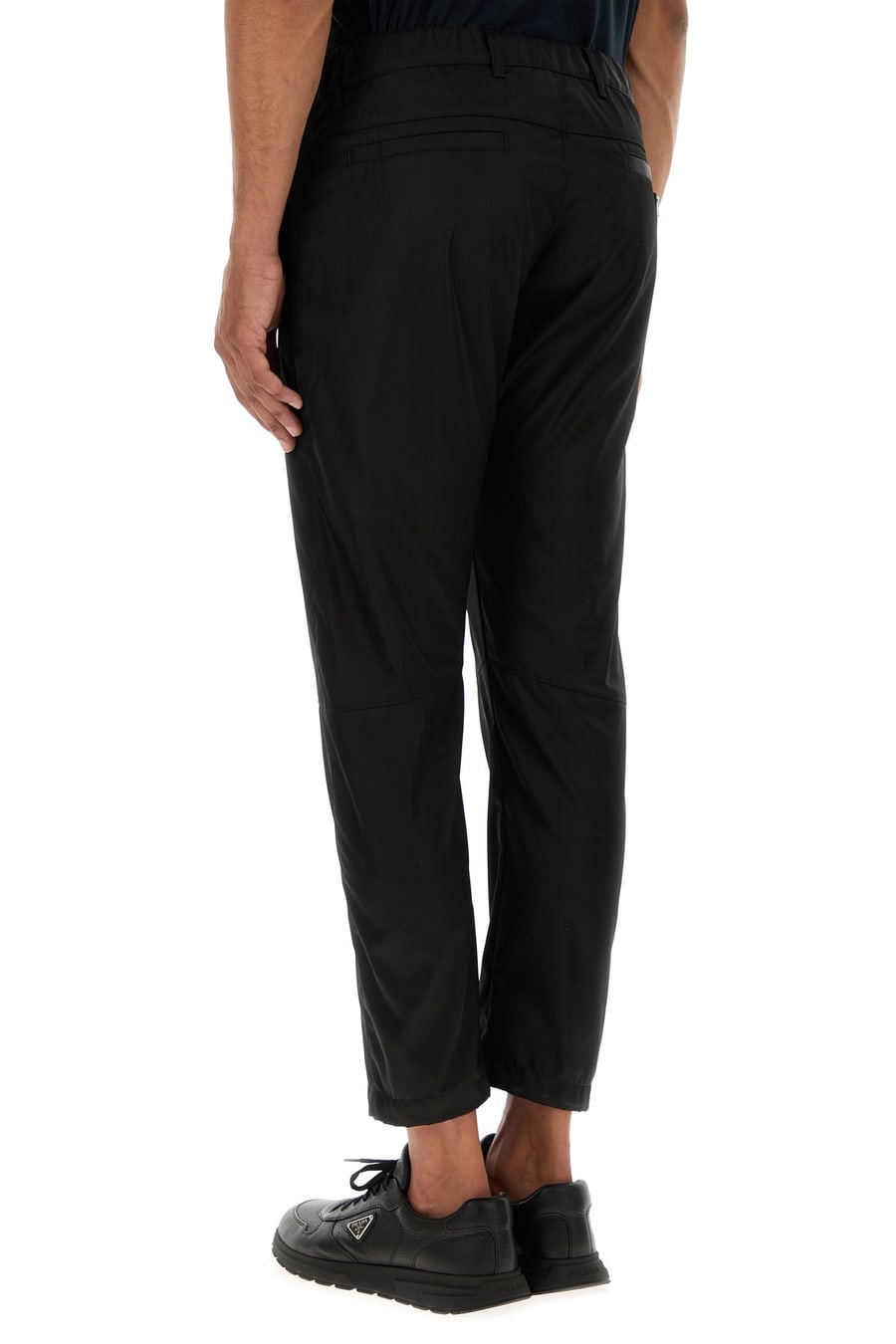 Prada Pantalone in Re-Nylon nero, view 4
