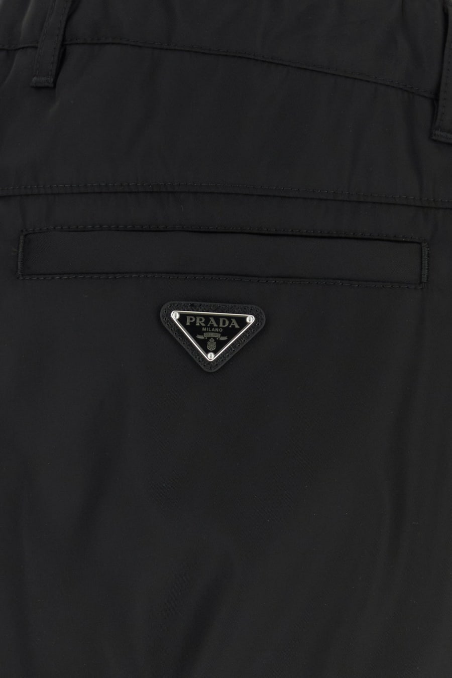 Prada Pantalone in Re-Nylon nero, view 5
