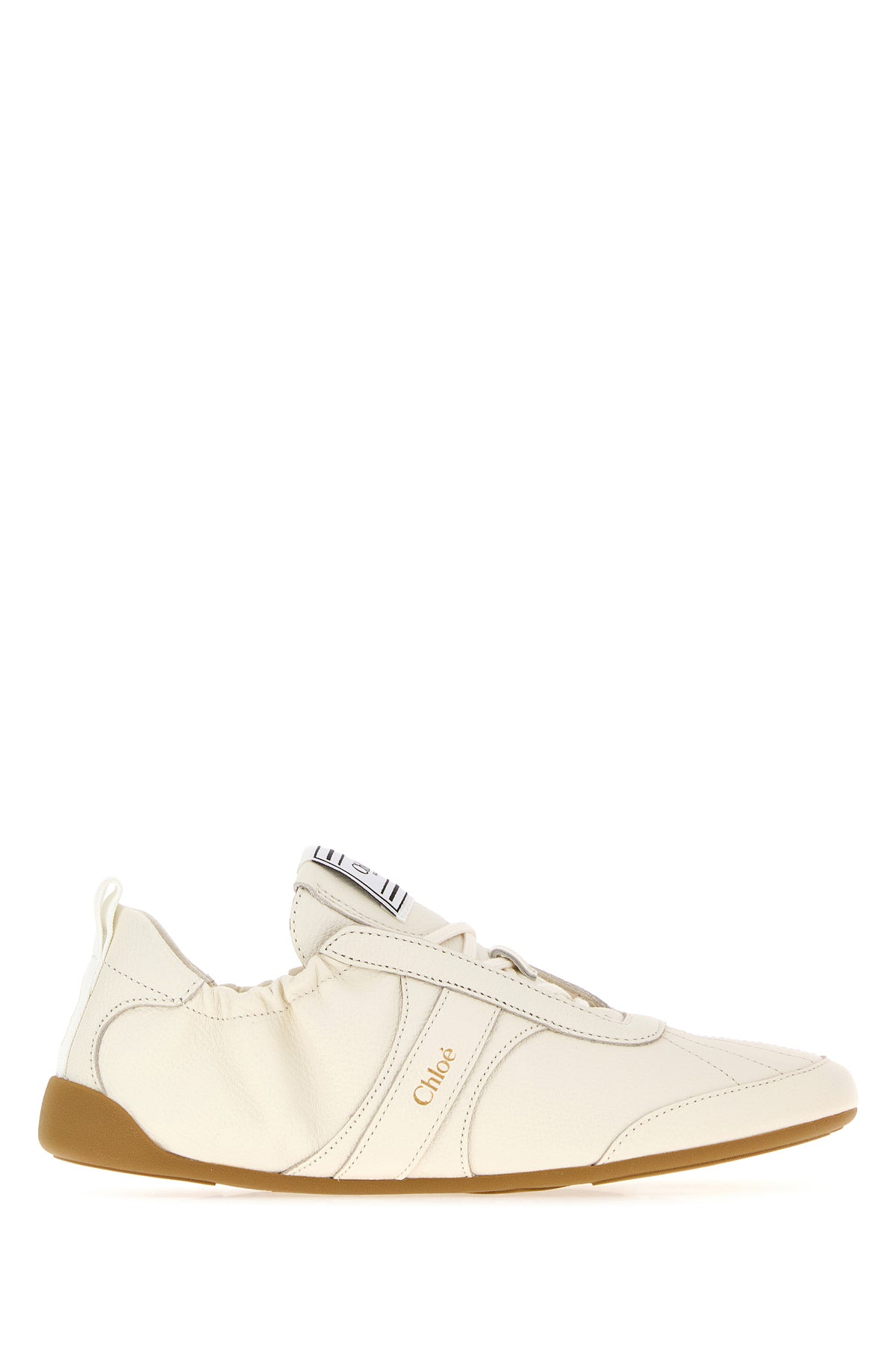 Chloé Sneakers Chloé Kick in pelle avorio