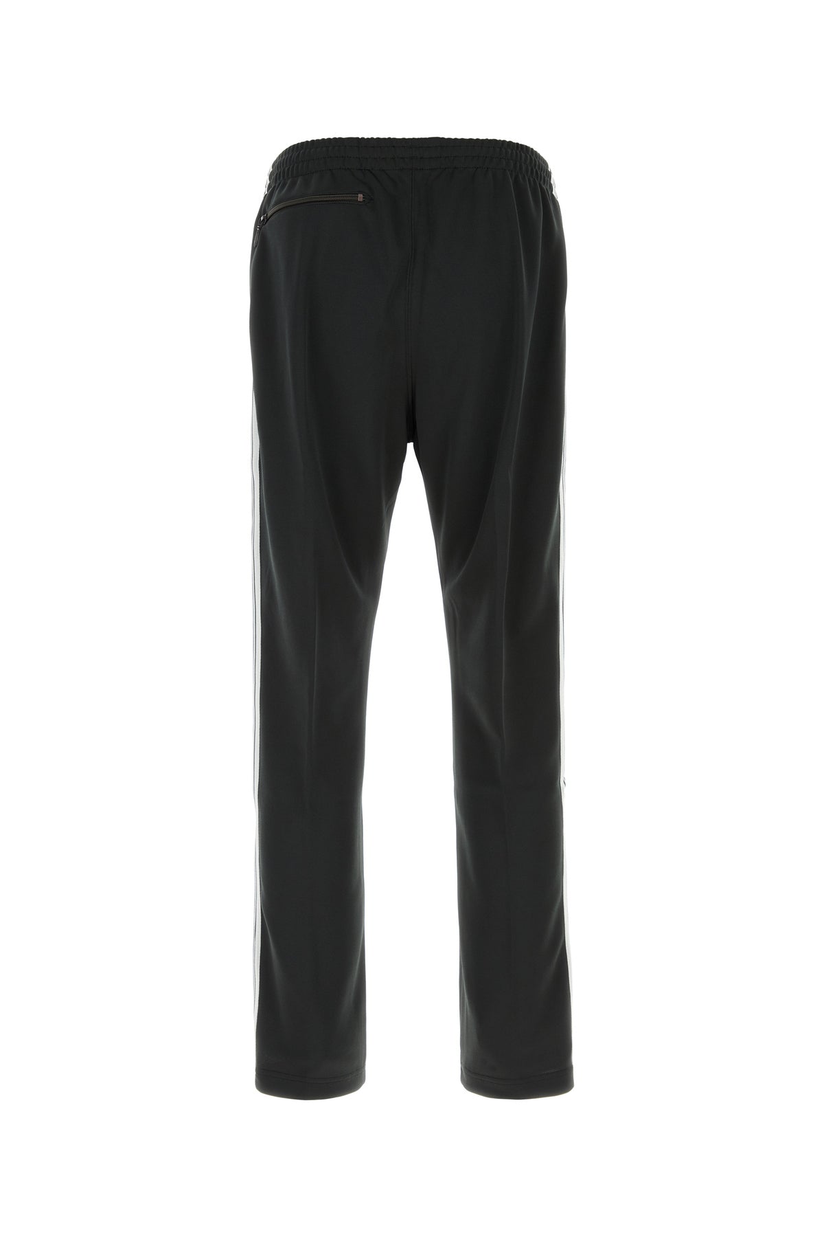 NEEDLES Pantalone jogging in poliestere nero, view 2