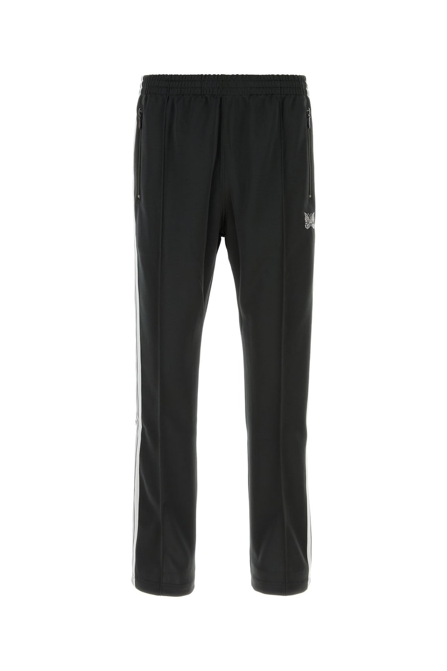 NEEDLES Pantalone jogging in poliestere nero