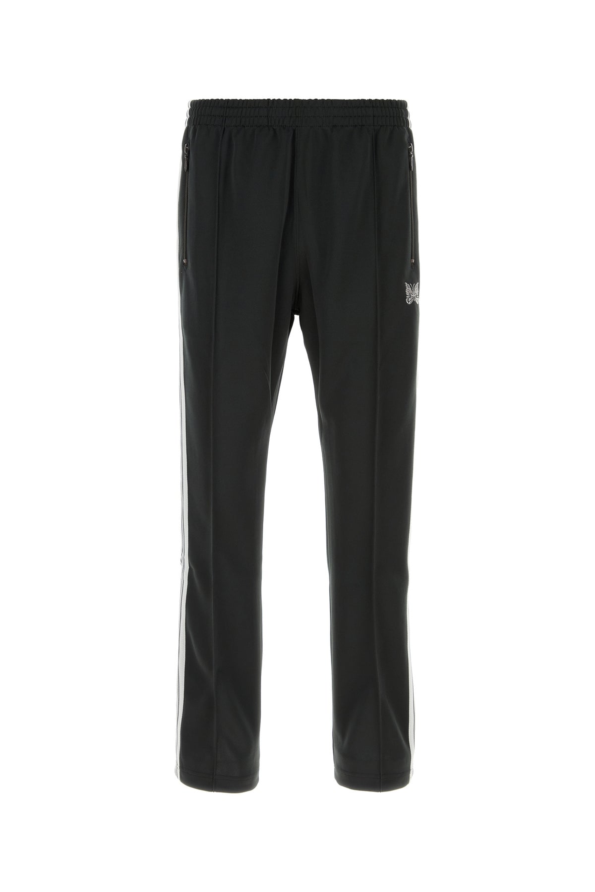 NEEDLES Pantalone jogging in poliestere nero