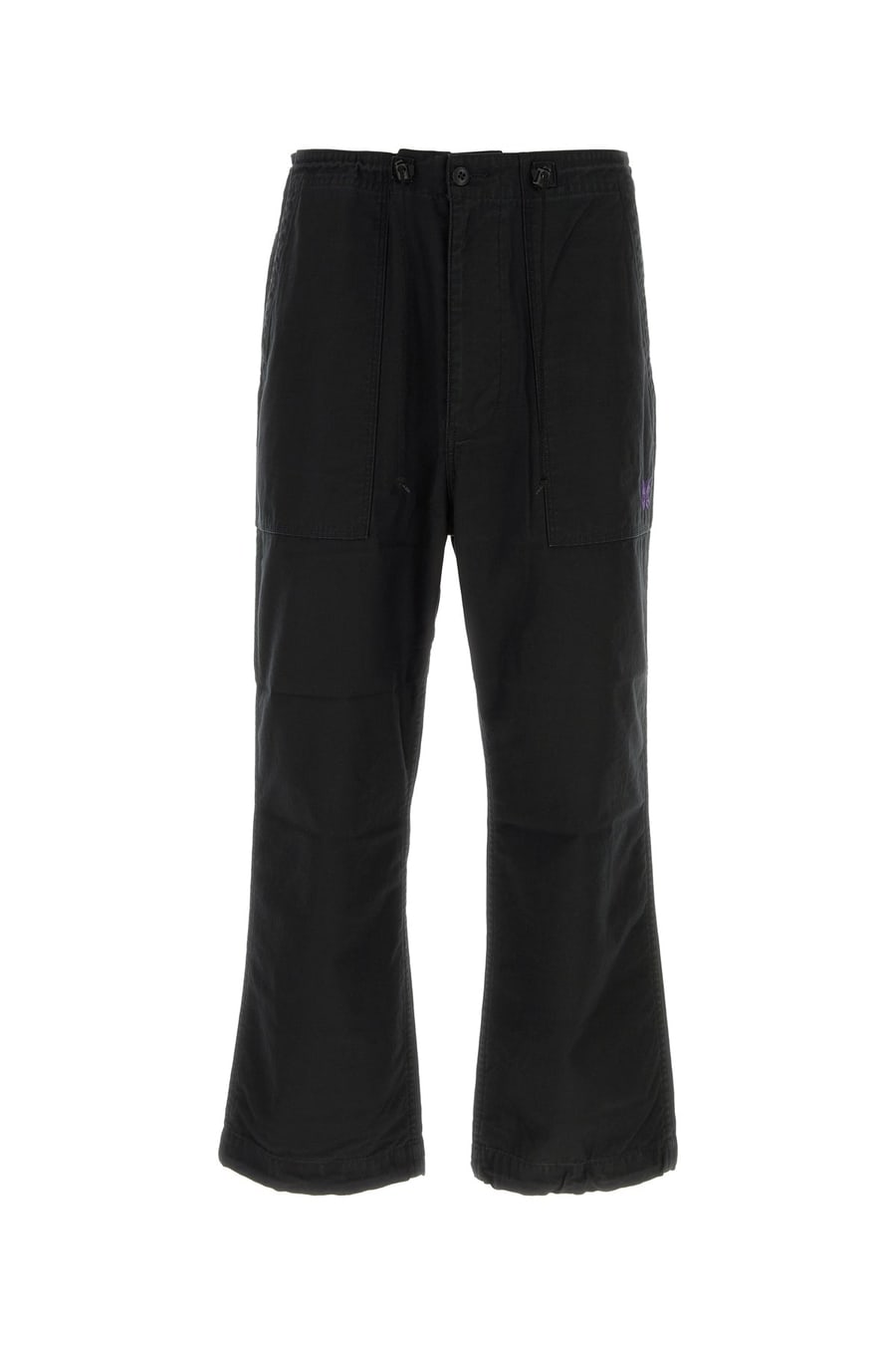 NEEDLES Pantalone in cotone nero