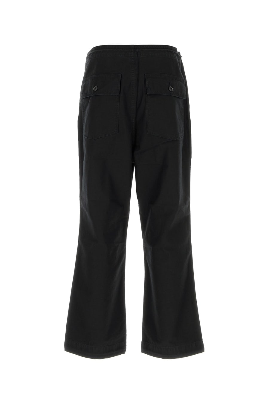 NEEDLES Pantalone in cotone nero, view 2