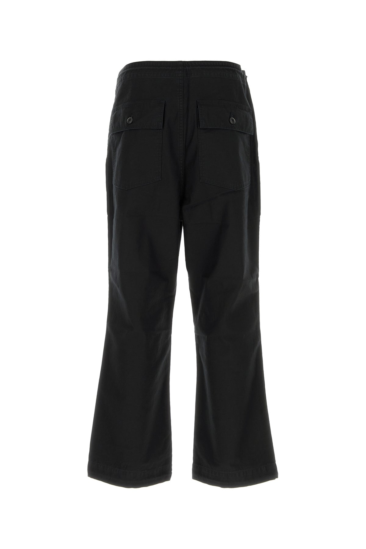 NEEDLES Pantalone in cotone nero, view 2