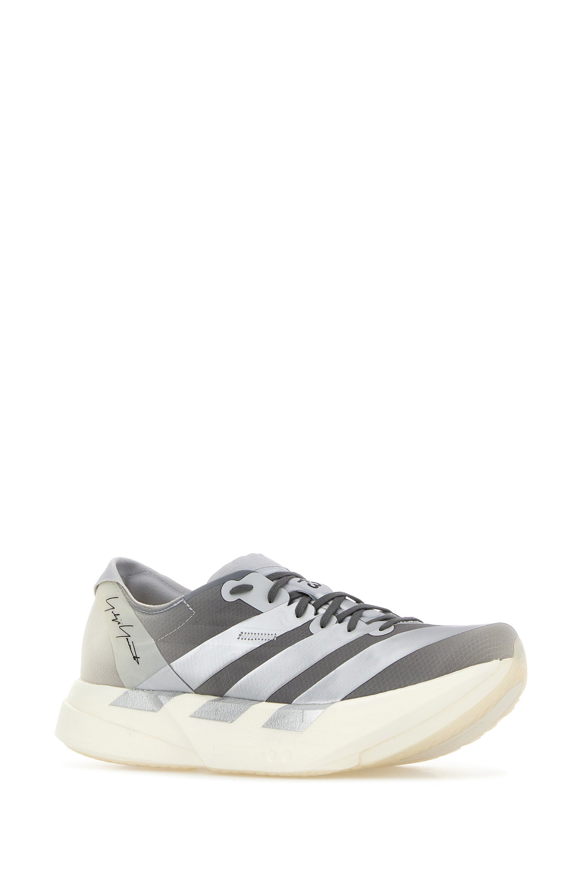 Y3 YAMAMOTO Sneakers Y3 Adios Pro 4 in tessuto grigio, view 2