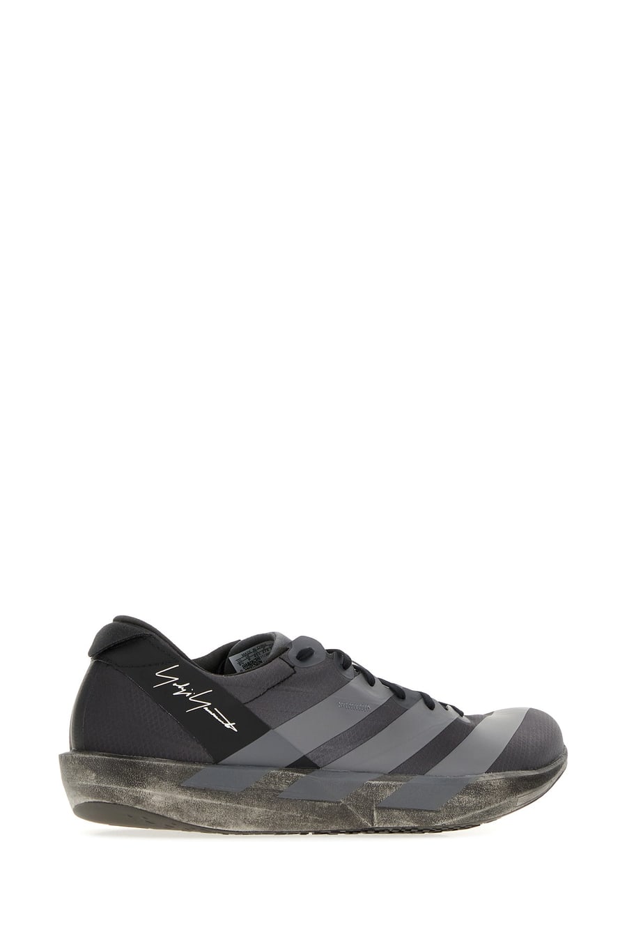 Y3 YAMAMOTO Sneakers Y3 Adios 9 in tessuto ardesia, view 3