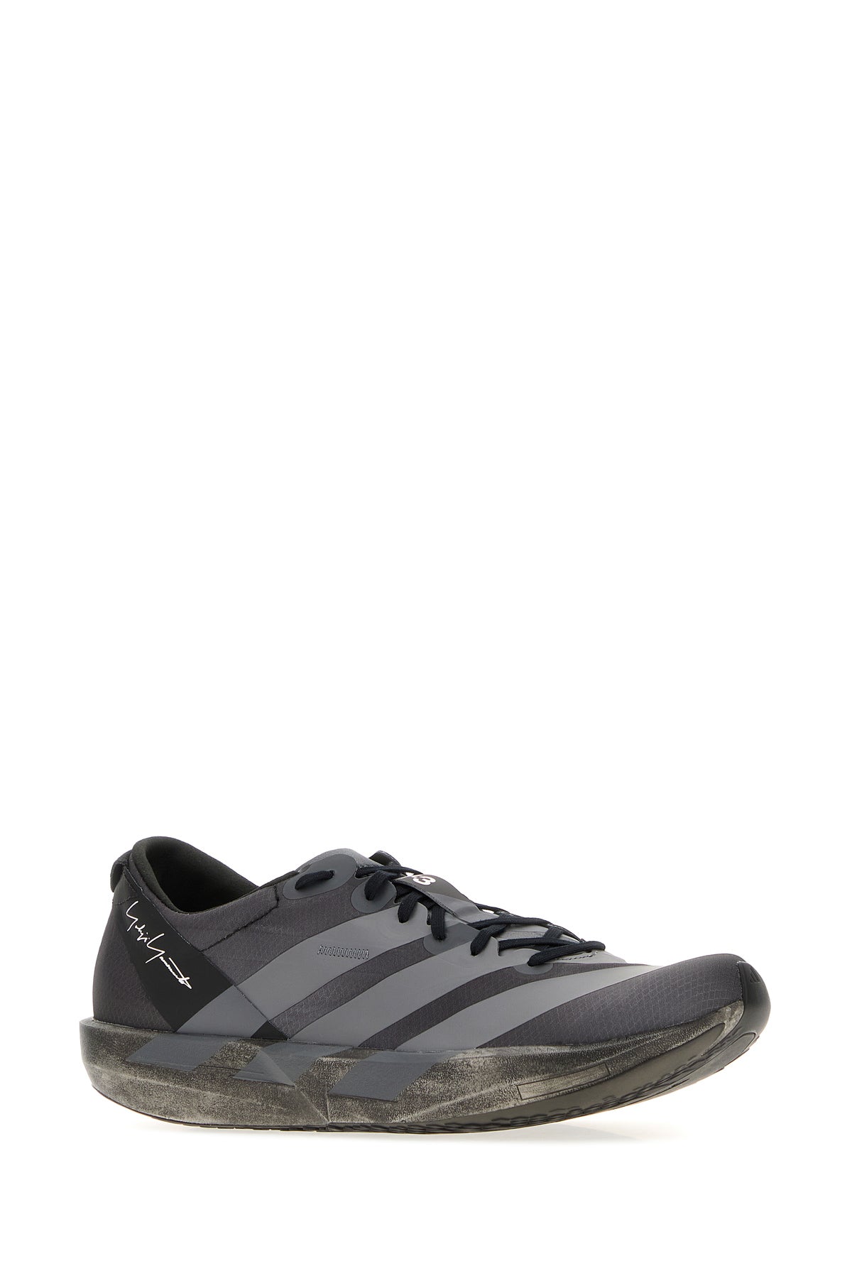 Y3 YAMAMOTO Sneakers Y3 Adios 9 in tessuto ardesia, view 2