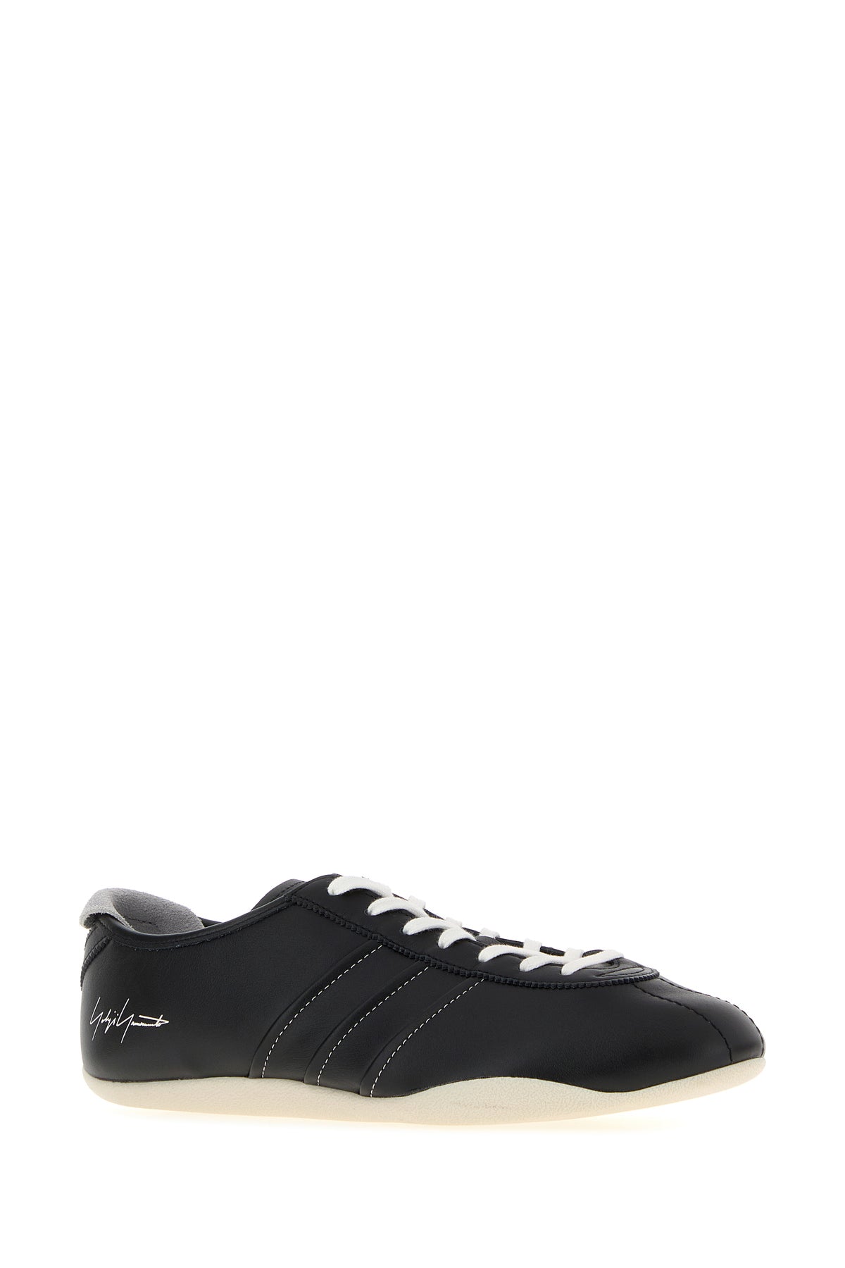 Y3 YAMAMOTO Sneakers Y-3 Tokyo in pelle nera, view 2