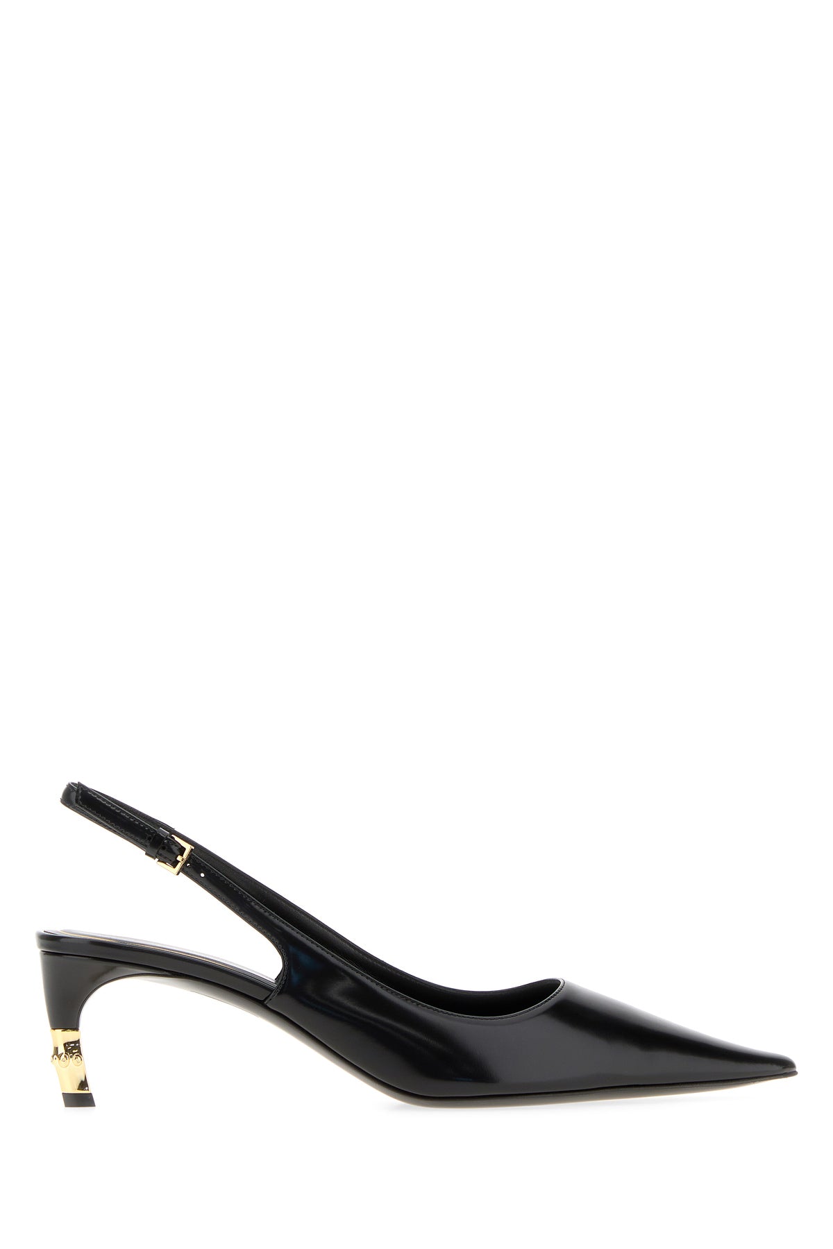 Gucci Scarpe con tacco Castello in pelle nera