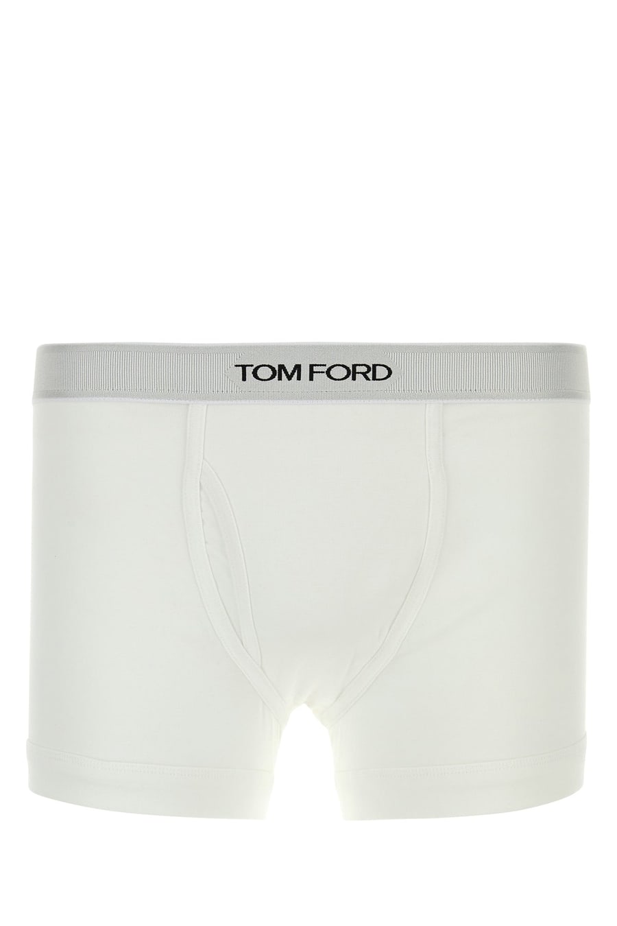 Tom Ford Set di boxer in cotone stretch bianco