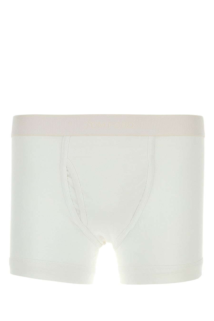 Tom Ford Boxer in cotone stretch bianco