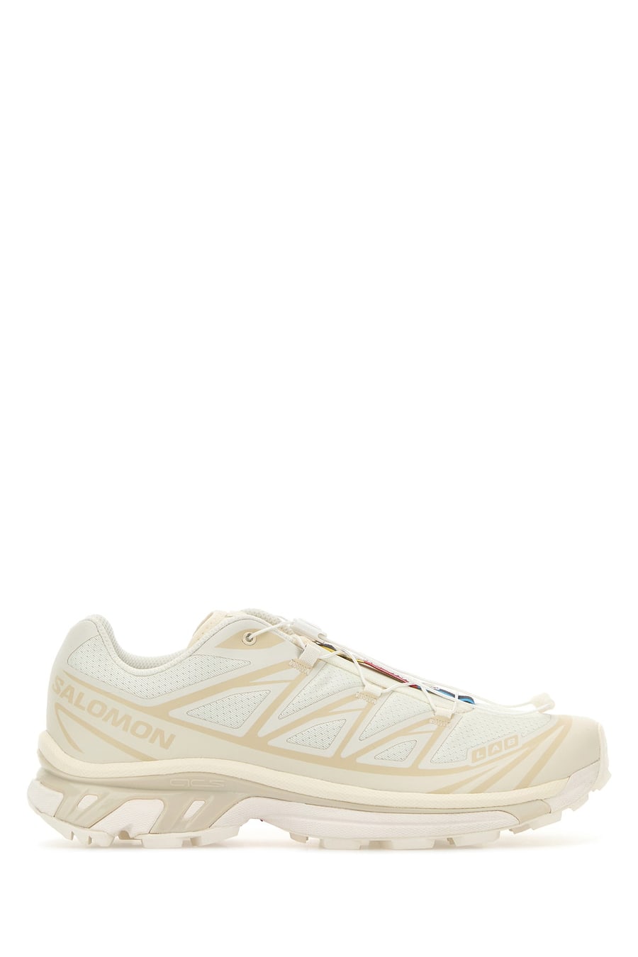 SALOMON Sneakers XT-6 crema in tessuto e gomma