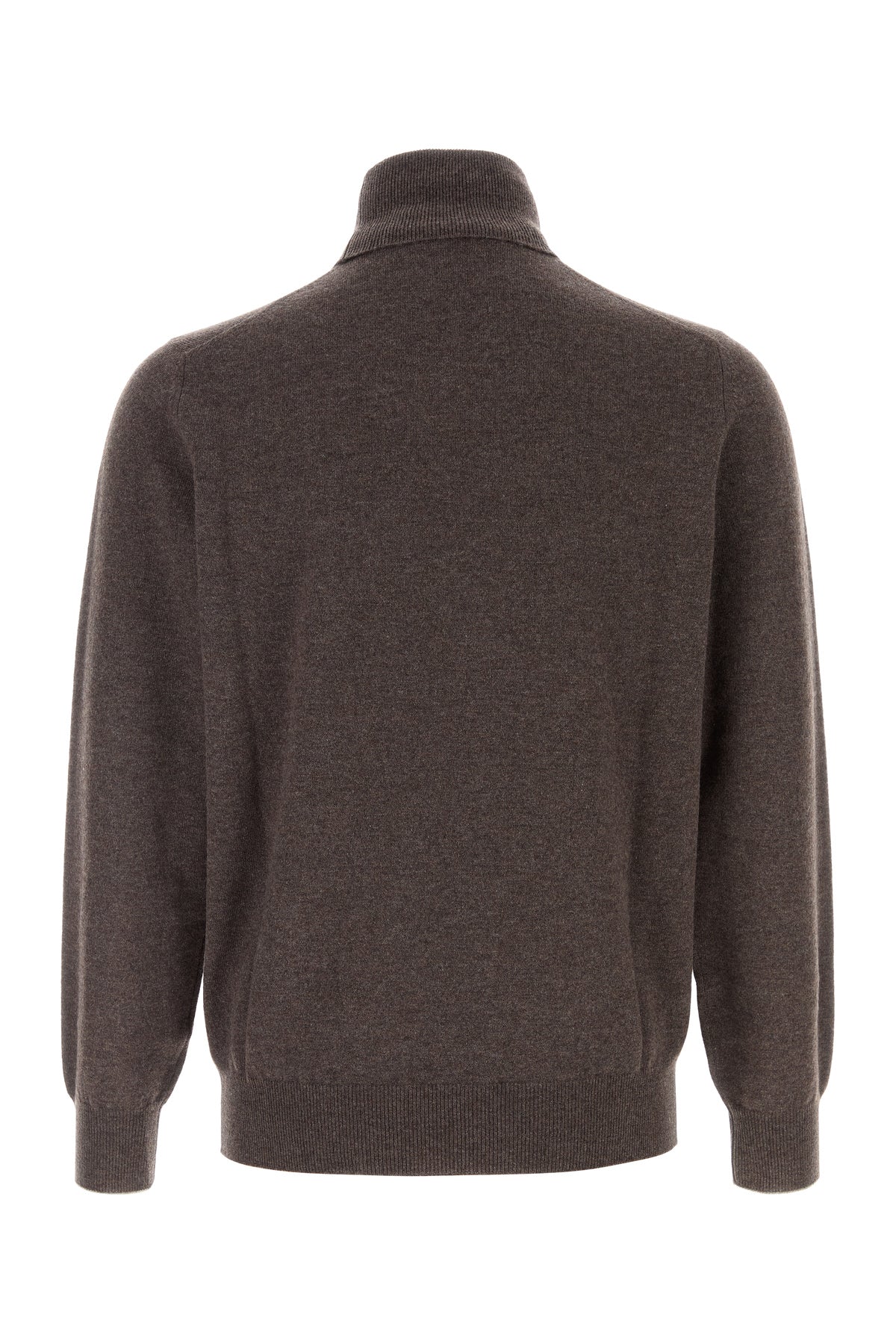 Brunello Cucinelli Maglione in cashmere marrone, view 2