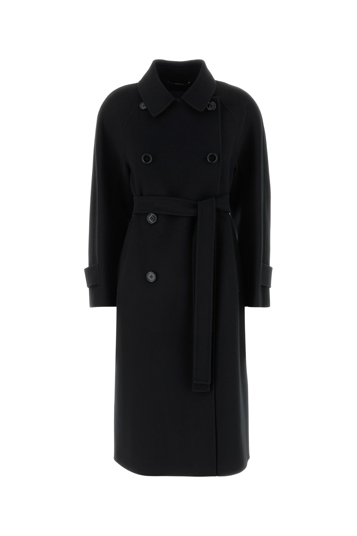 Max Mara Cappotto Samanta in lana nera