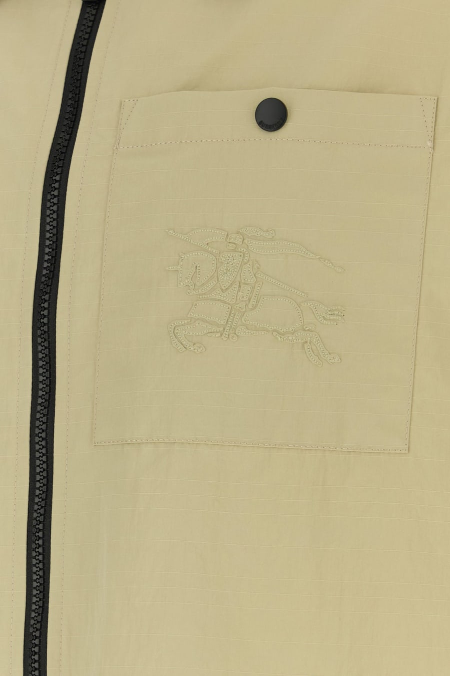 Burberry Camicia in nylon kaki, view 3