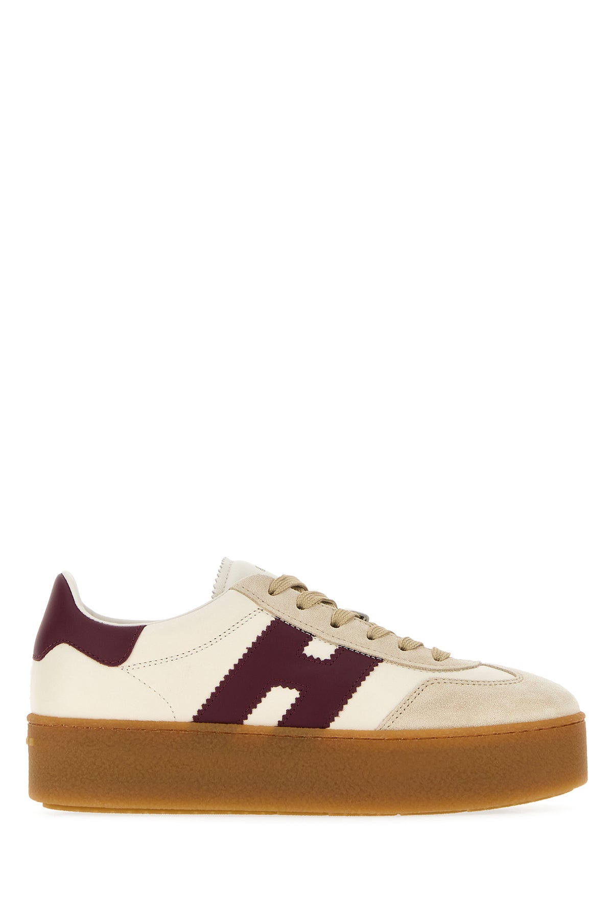 Hogan Sneakers H698 bicolor in pelle e pelle scamosciata