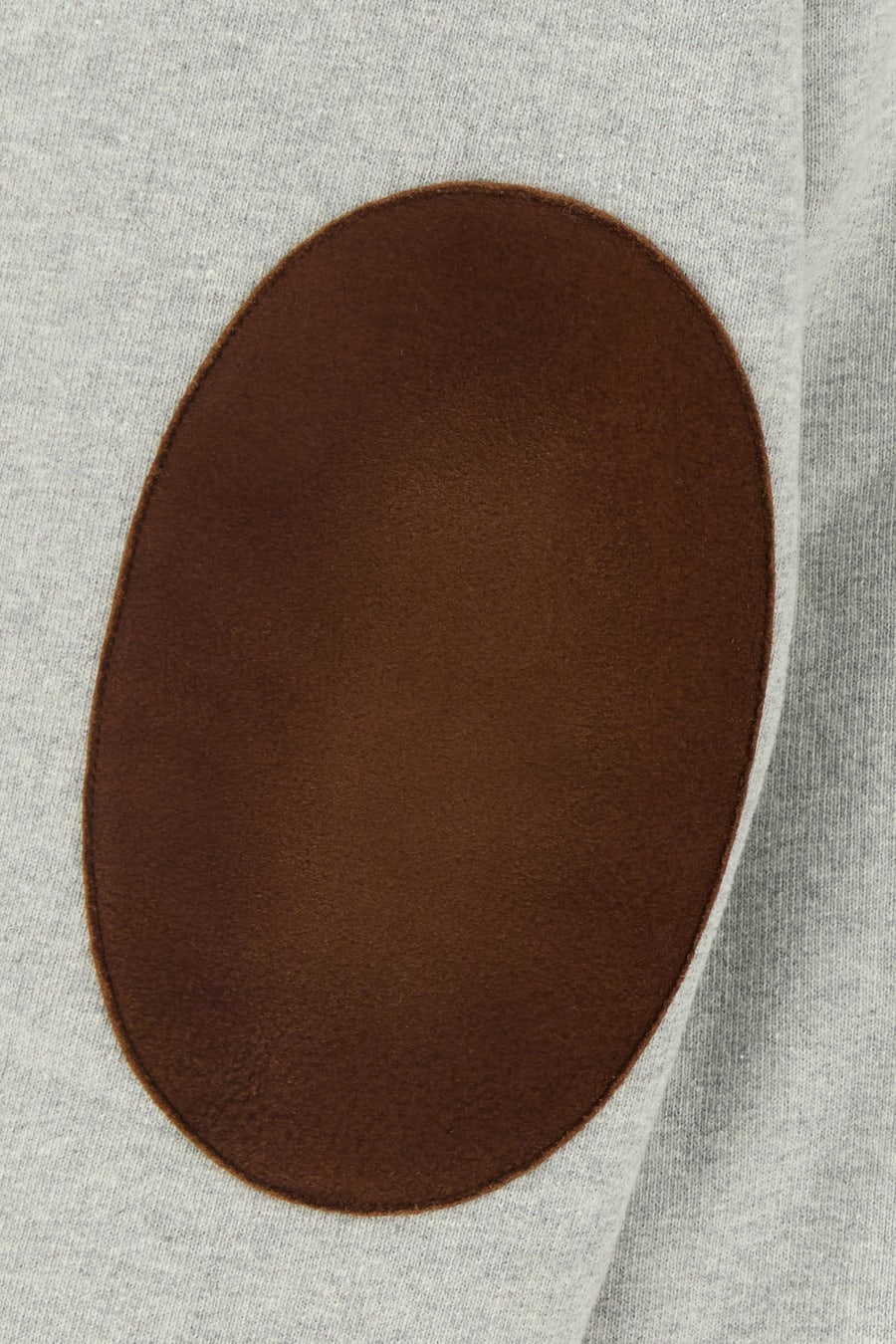 Prada Felpa in cotone grigio, view 3