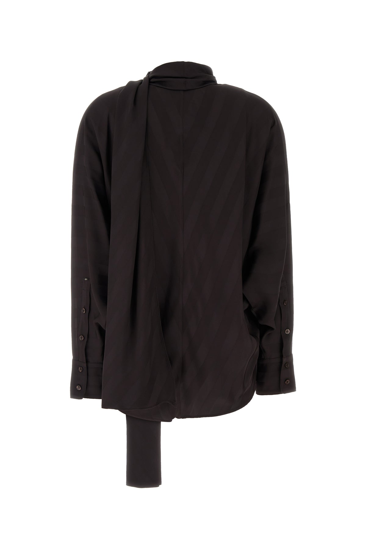 Sportmax Camicia Corsaro in viscosa testa di moro, view 2